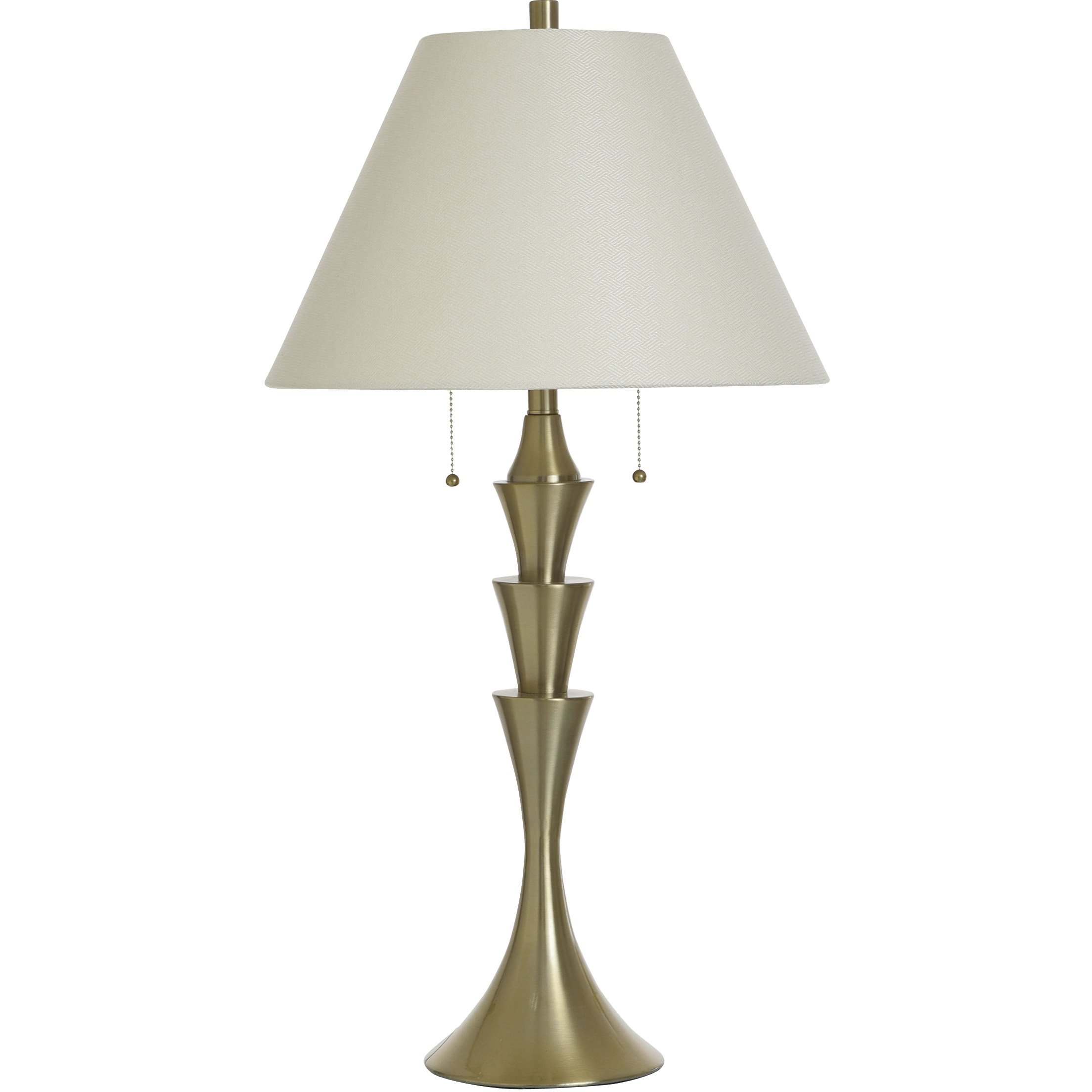Cameron 34 inch 40.00 watt Antique Brass Table Lamp Portable Light