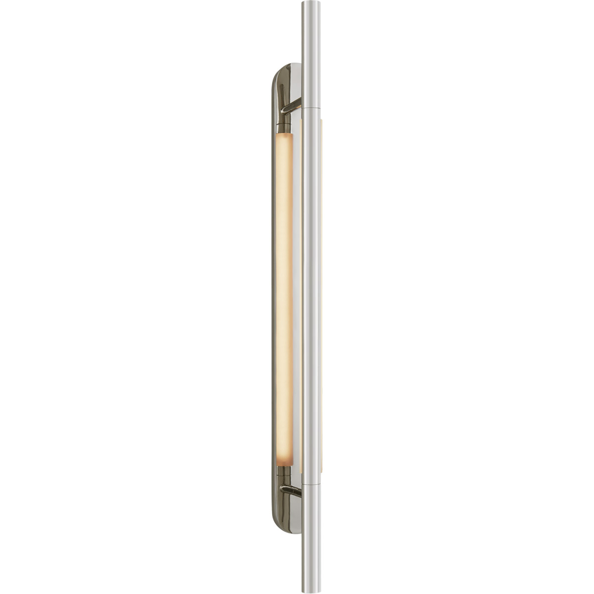 Kelly Wearstler Rousseau LED 2.5 inch Polished Nickel Bracketed Sconce Wall Light, Large