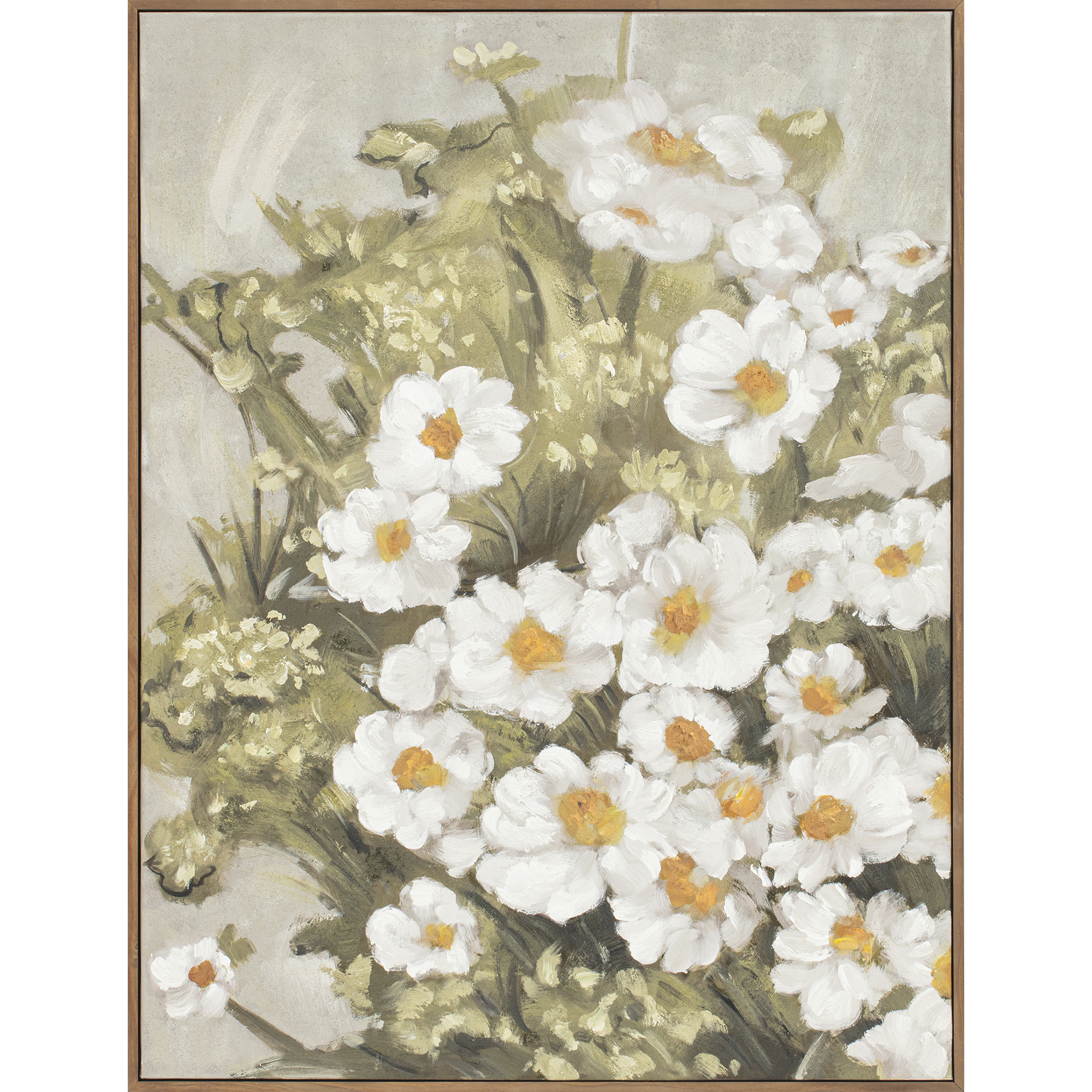 Wildflowers 34 X 26 inch Framed Painting