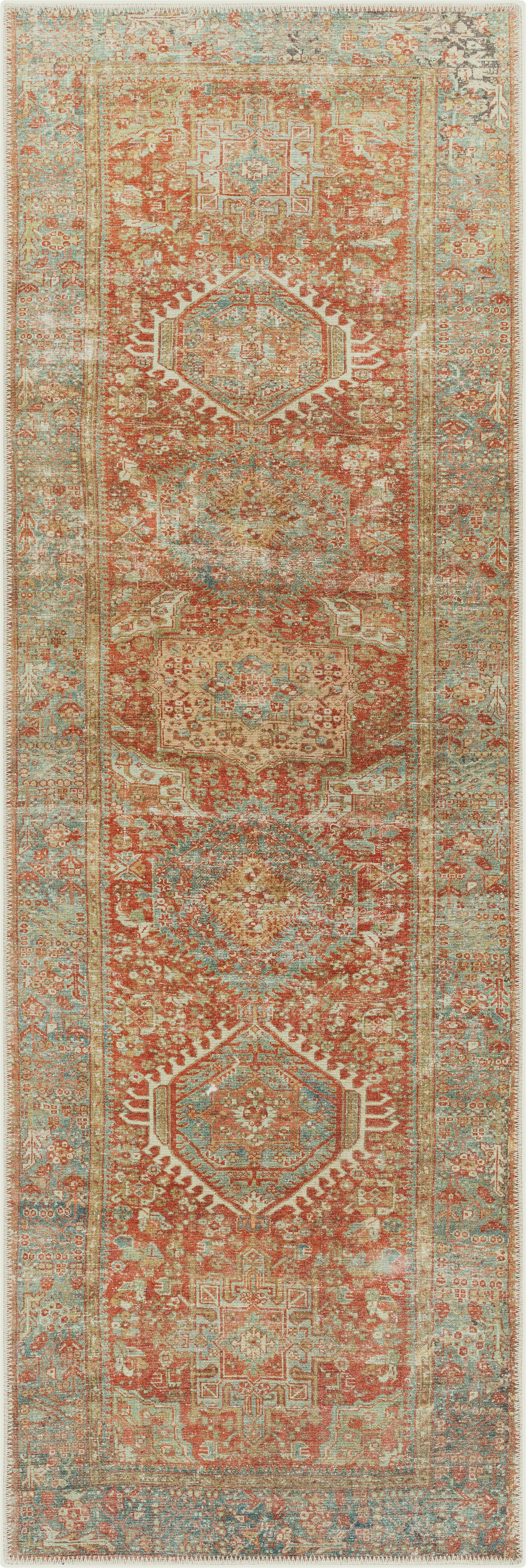 Amelie 94 X 31 inch Camel Rug, Runner