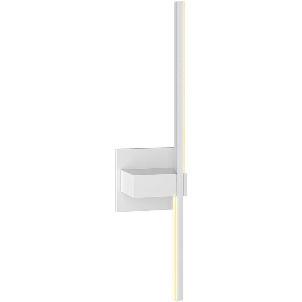 Aries LED 3.02 inch White ADA Sconce Wall Light, Linear