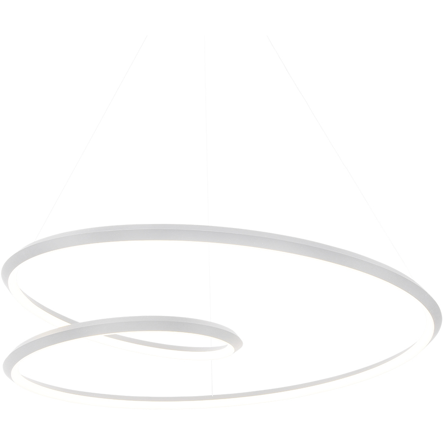 Ampersand LED 31.5 inch White Pendant Ceiling Light