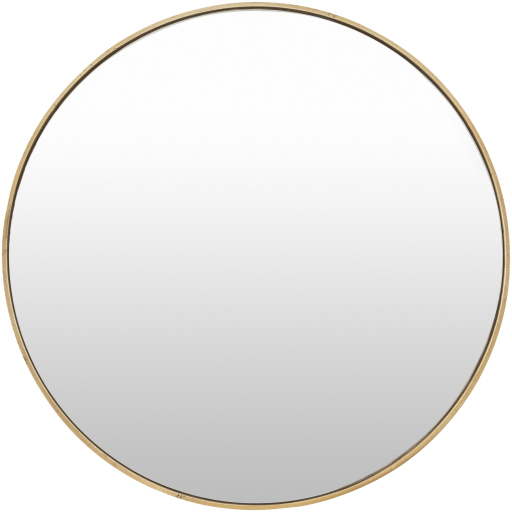 Bahia 24 X 24 inch Plated Wall Mirror