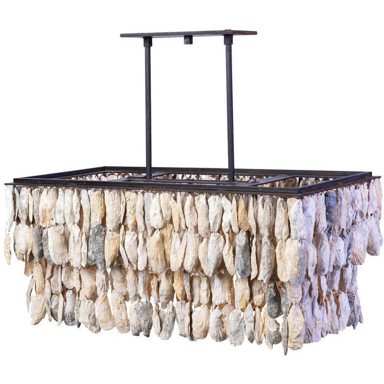 Lowcountry 3 Light Darkened Bronze Chandelier Ceiling Light