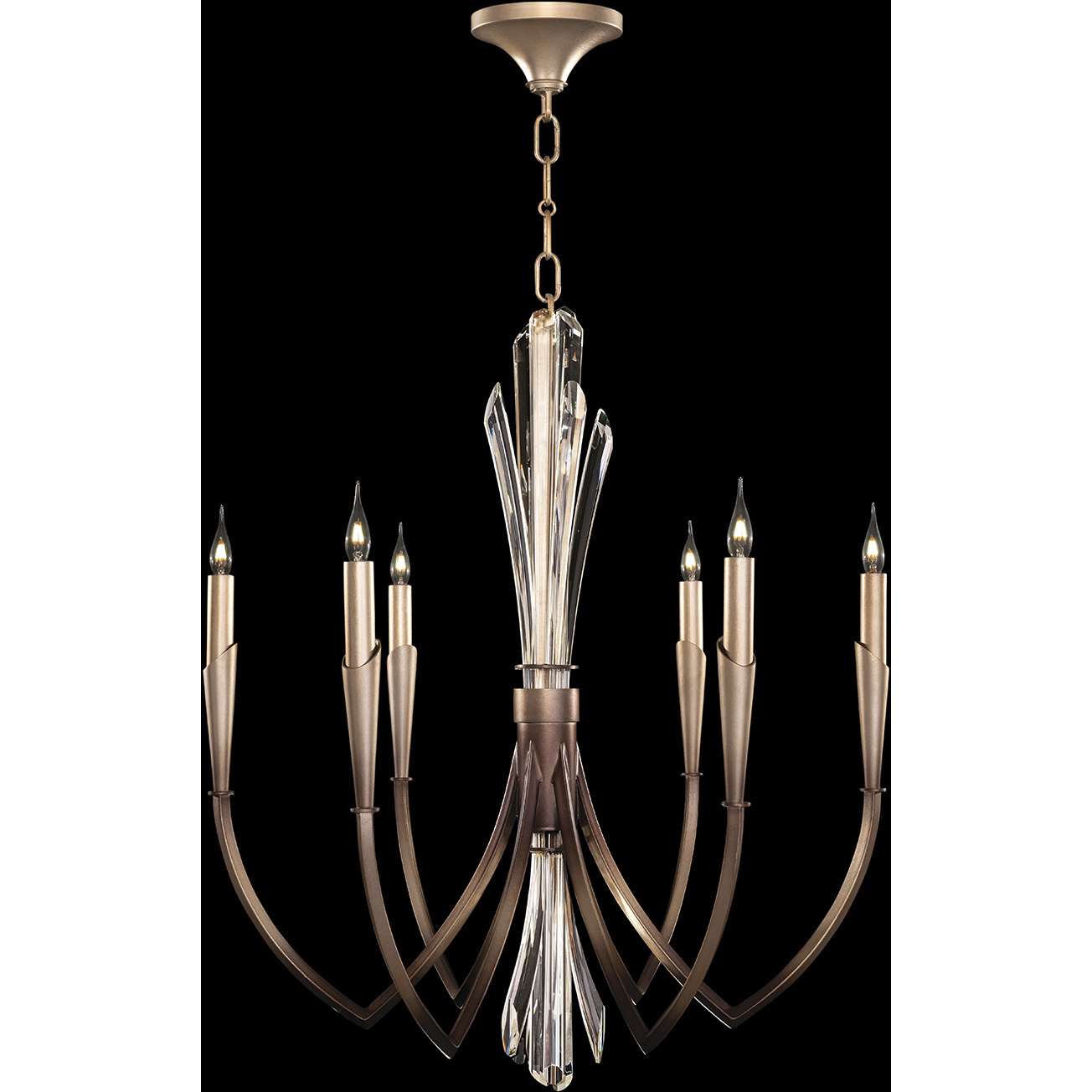 Trevi 6 Light 26 inch Bronze Pendant Ceiling Light