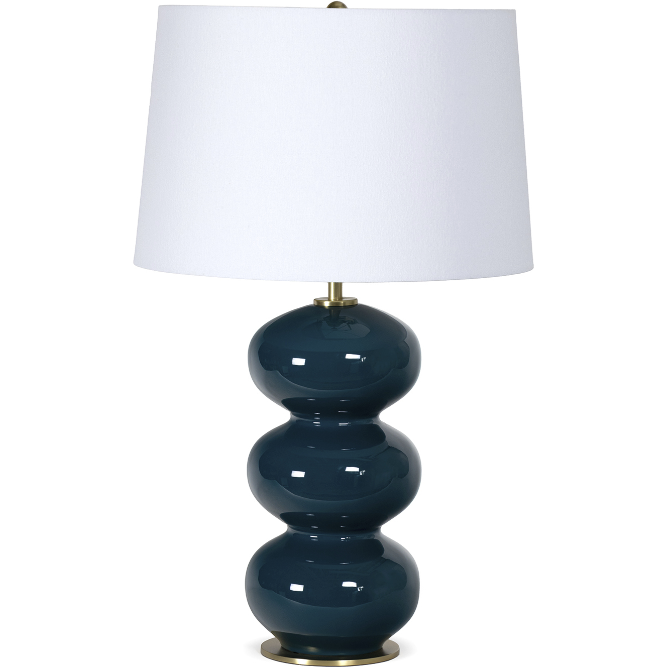 Hewitt 28 inch 150 watt Turquoise Table Lamp Portable Light