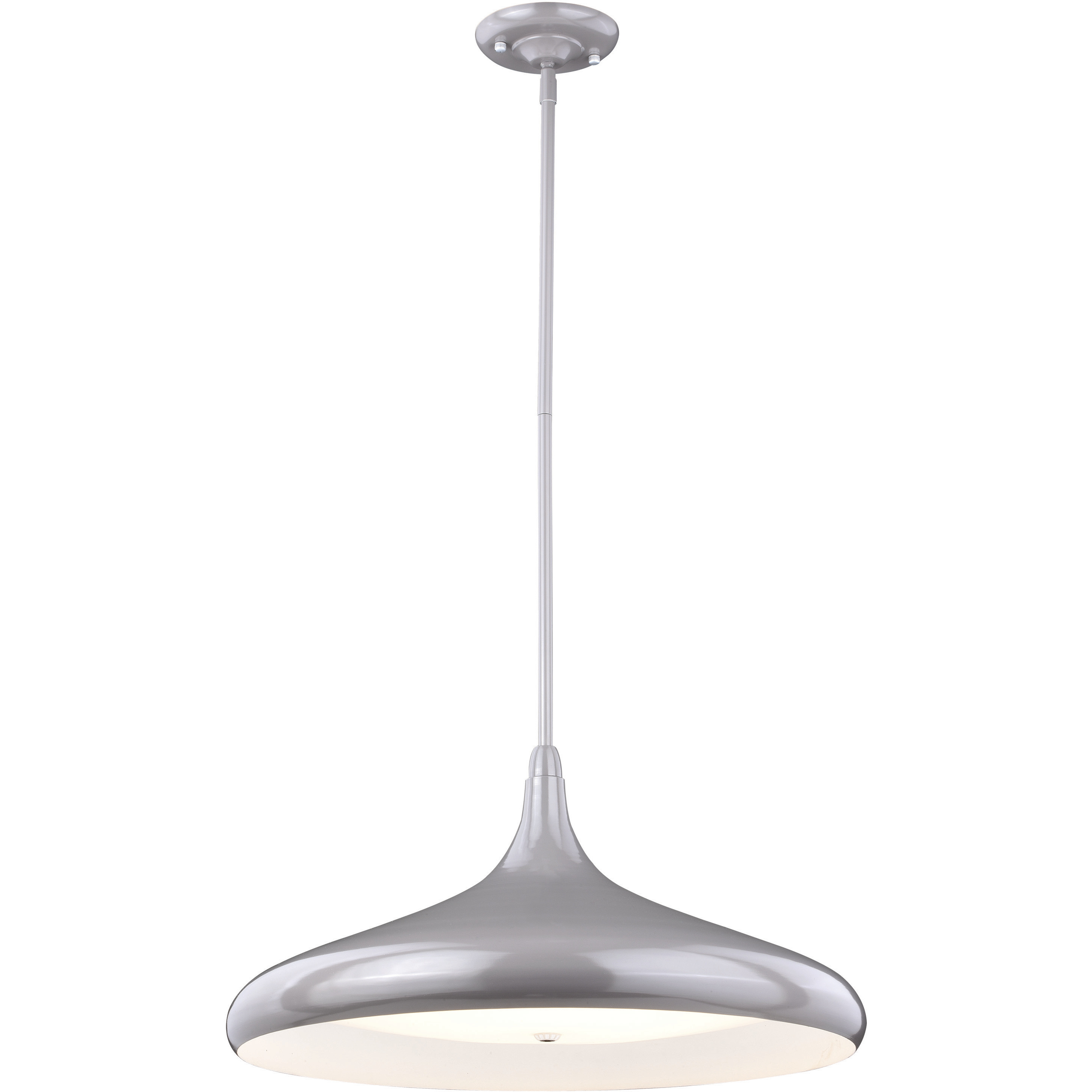 Bacio LED 21 inch Taupe Sensor Pendant Ceiling Light