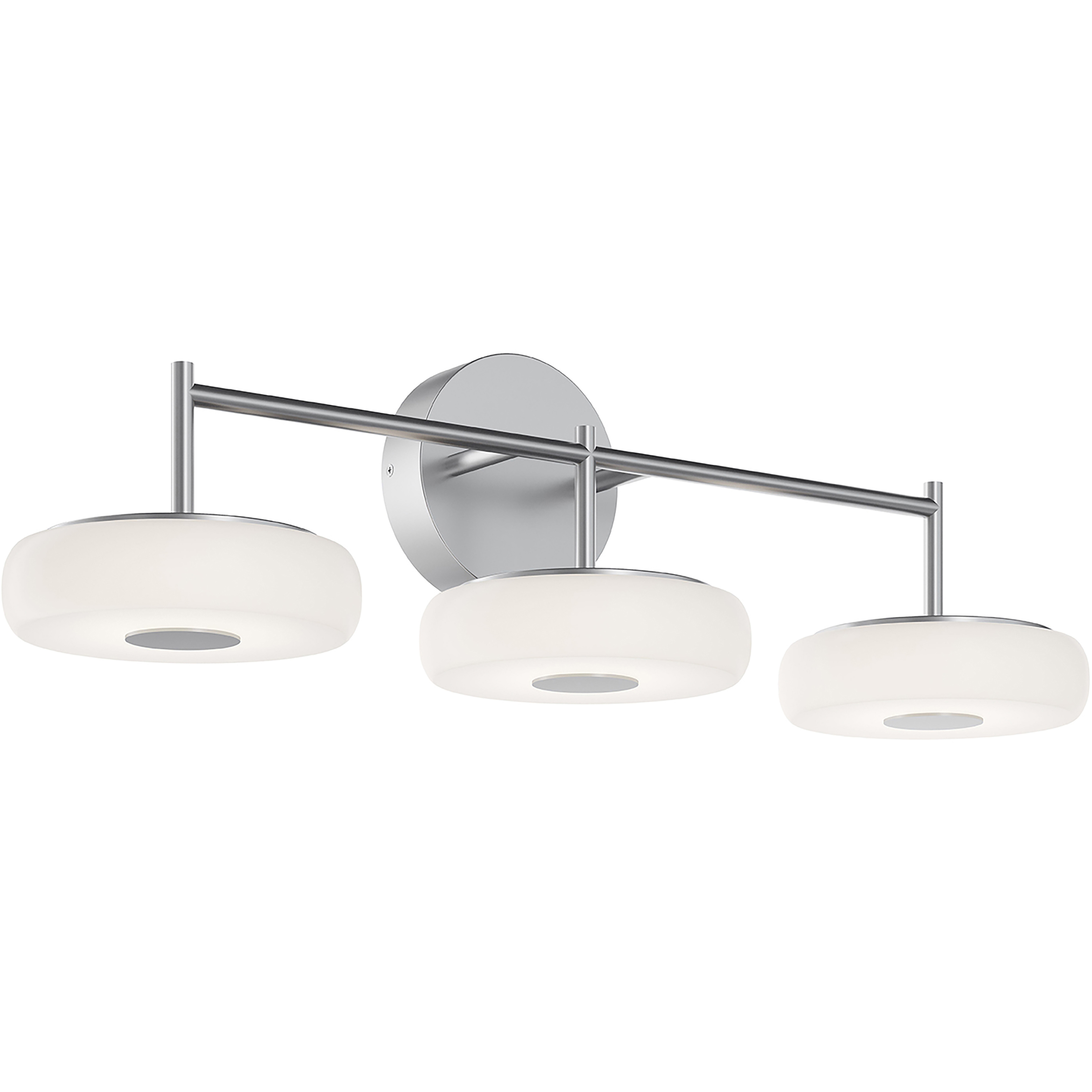 June LED 30 inch Satin Nickel Vanity Light Wall Light