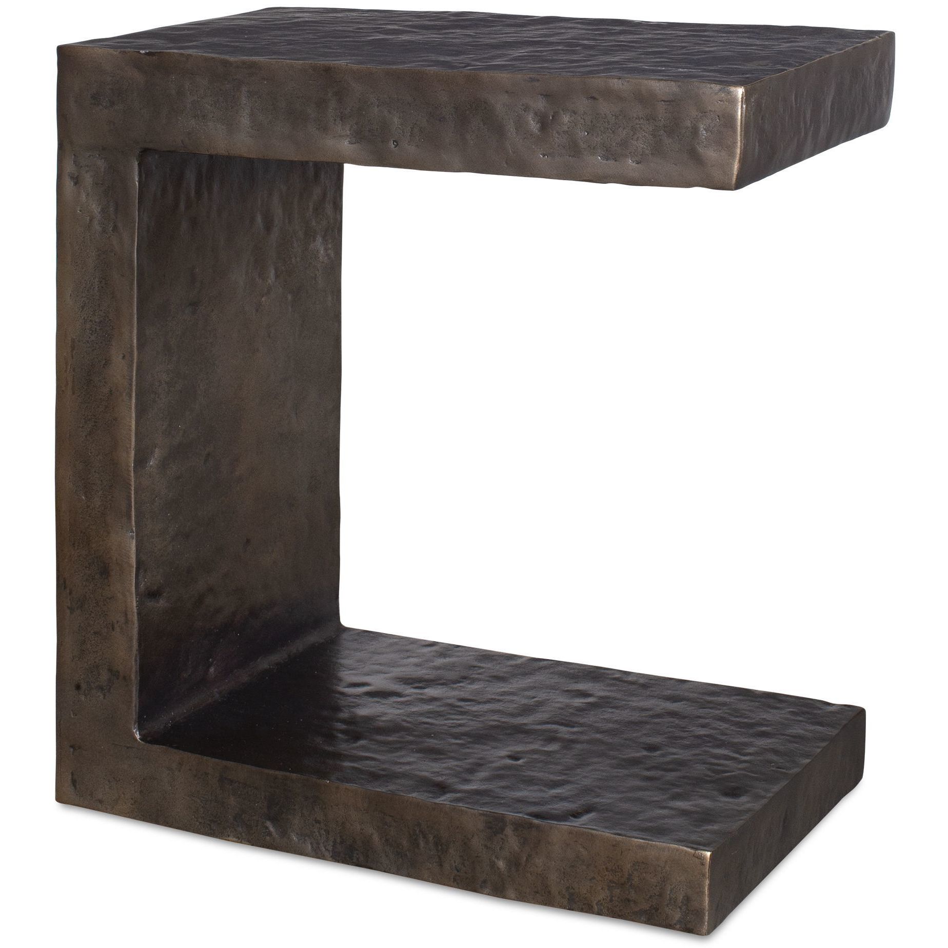 Obra 22 X 20 inch Dark Bronze Outdoor Side Table