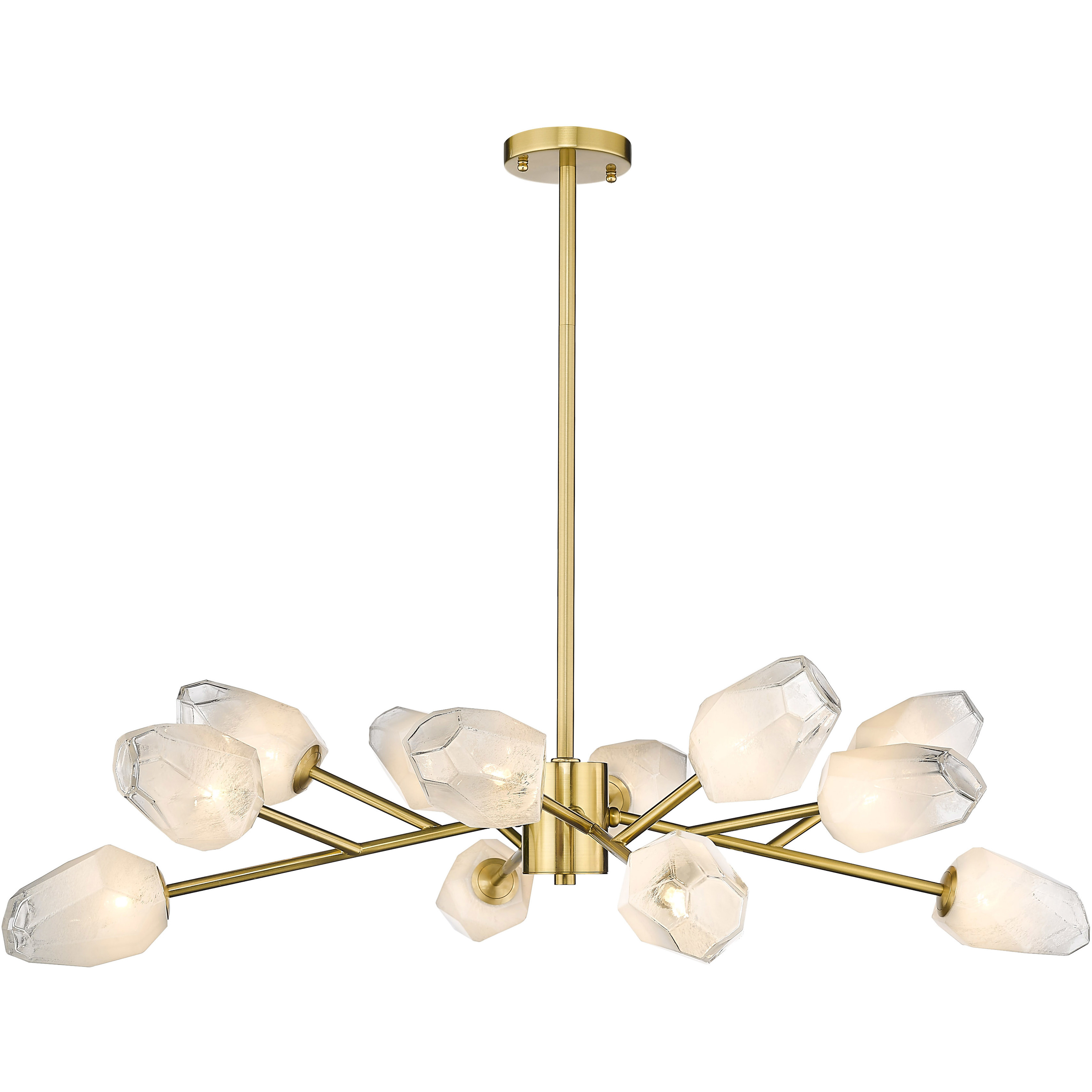Canada 12 Light 39 inch Gold Chandelier Ceiling Light