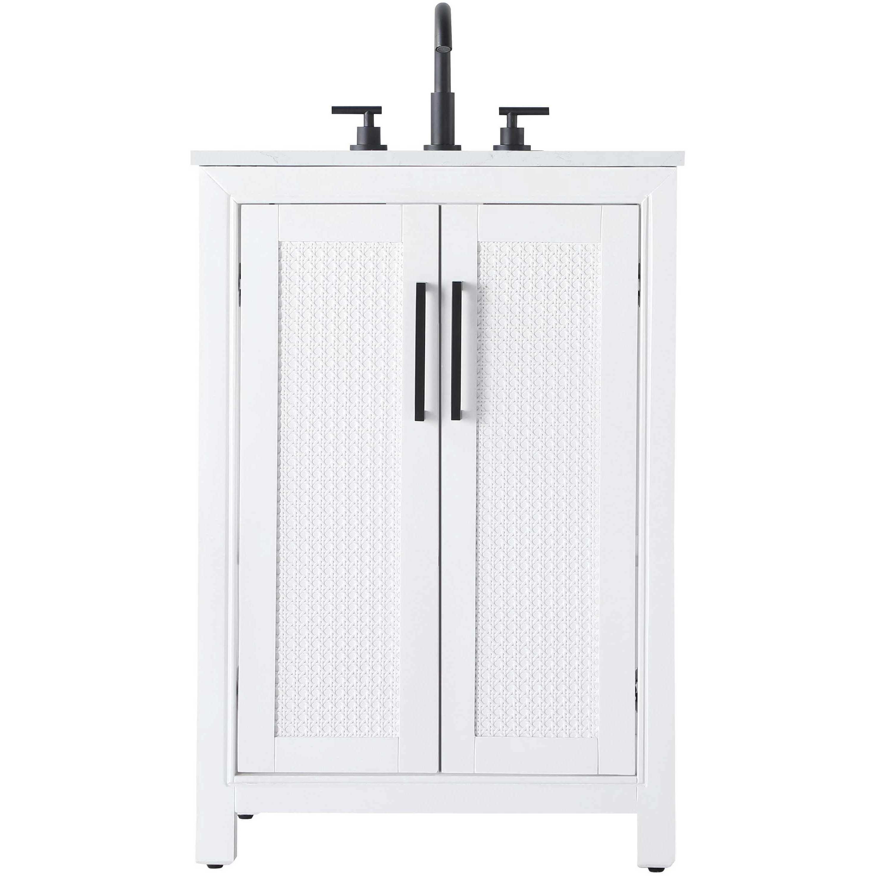 Alina 24 X 35 inch White Bathroom Vanity Cabinet