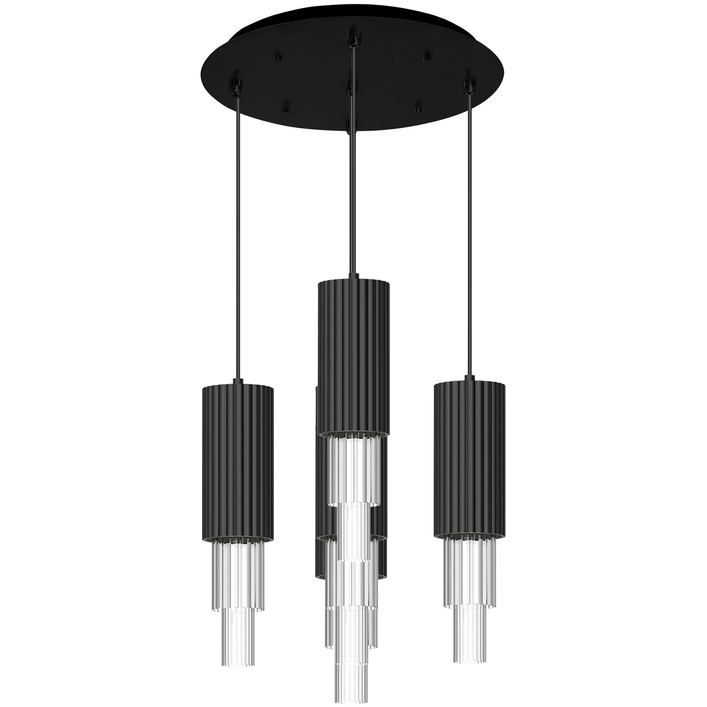 Alora Mood Bordeaux LED 14.63 inch Matte Black Pendant Ceiling Light