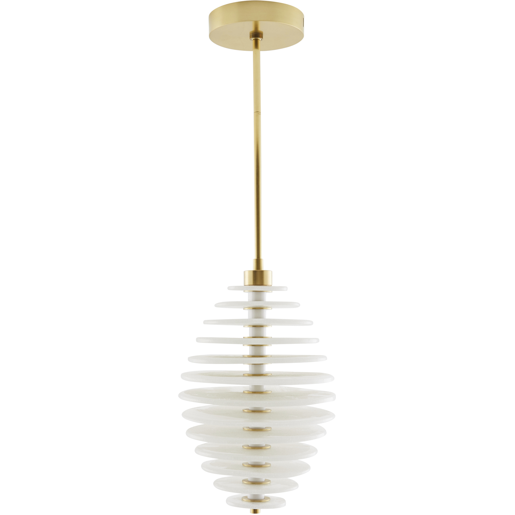 Penelope 1 Light 12.5 inch Clear Seedy Pendant Ceiling Light