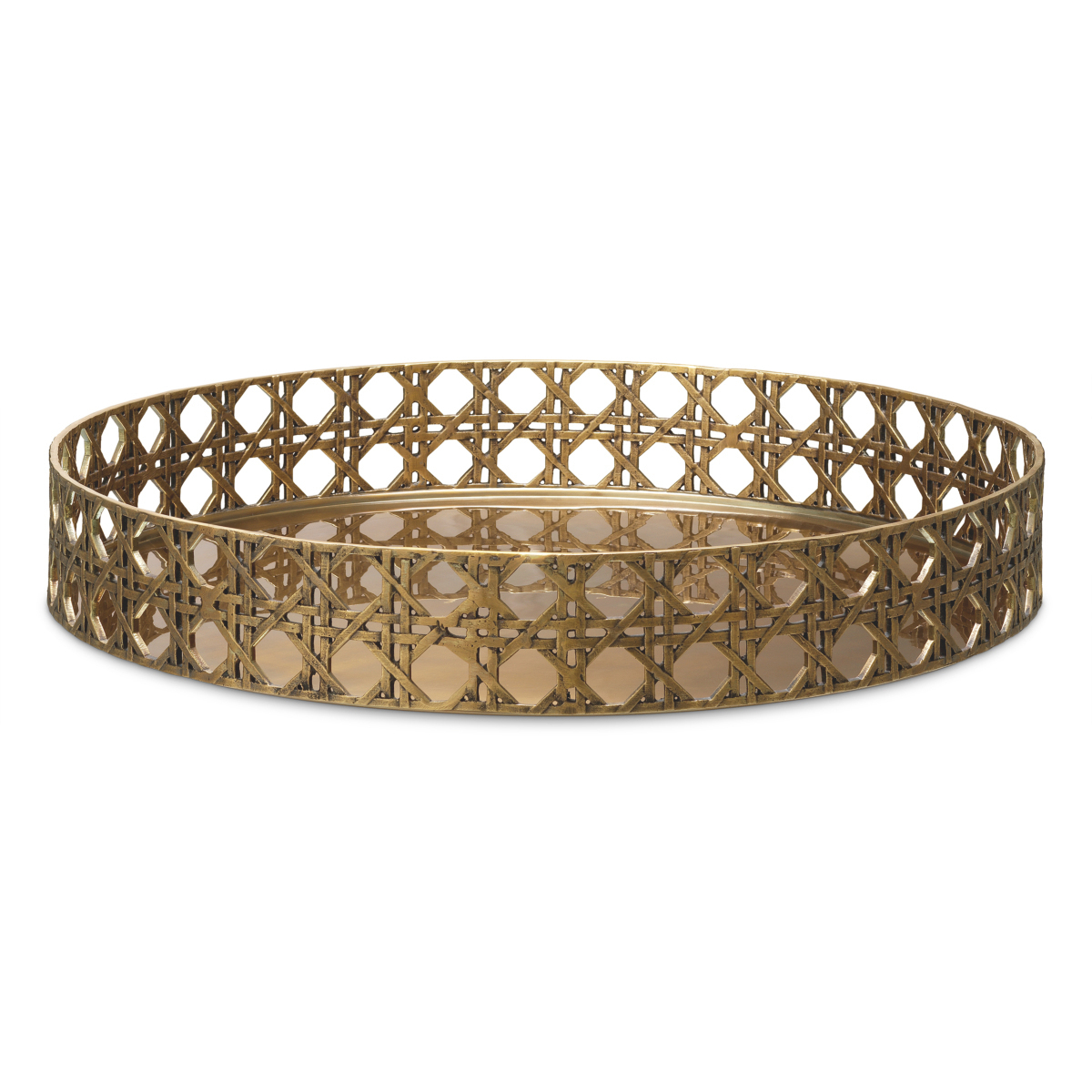 Dameron Vintage Brass Tray