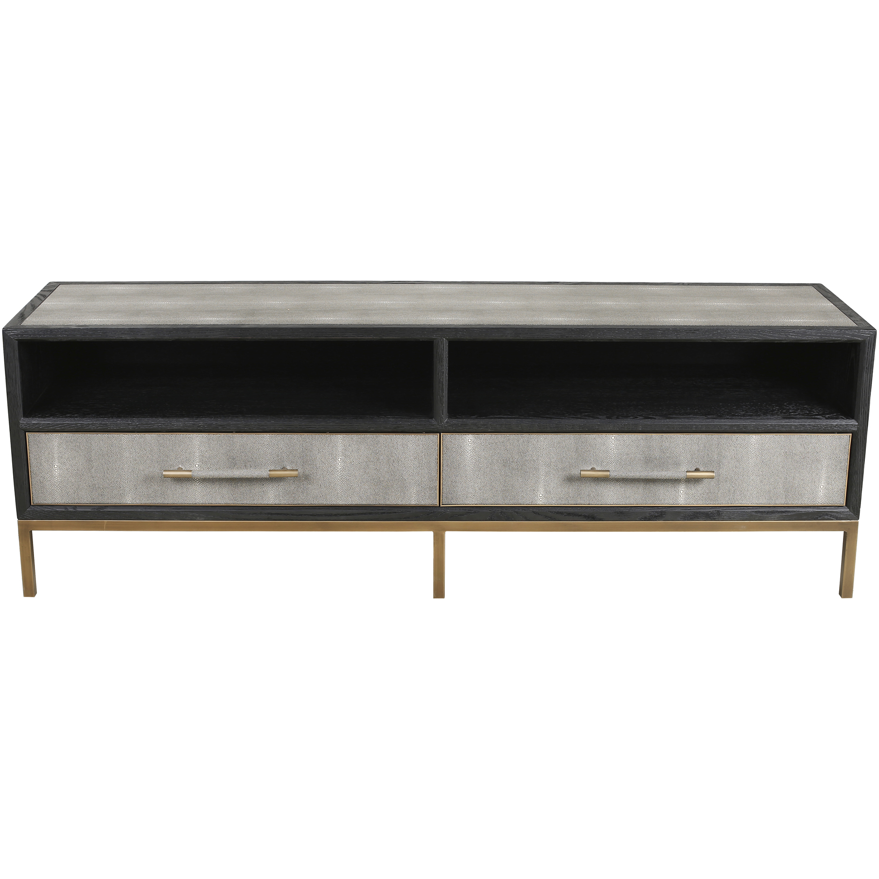 Mako 71 X 18 inch Grey Console Table, Media Cabinet