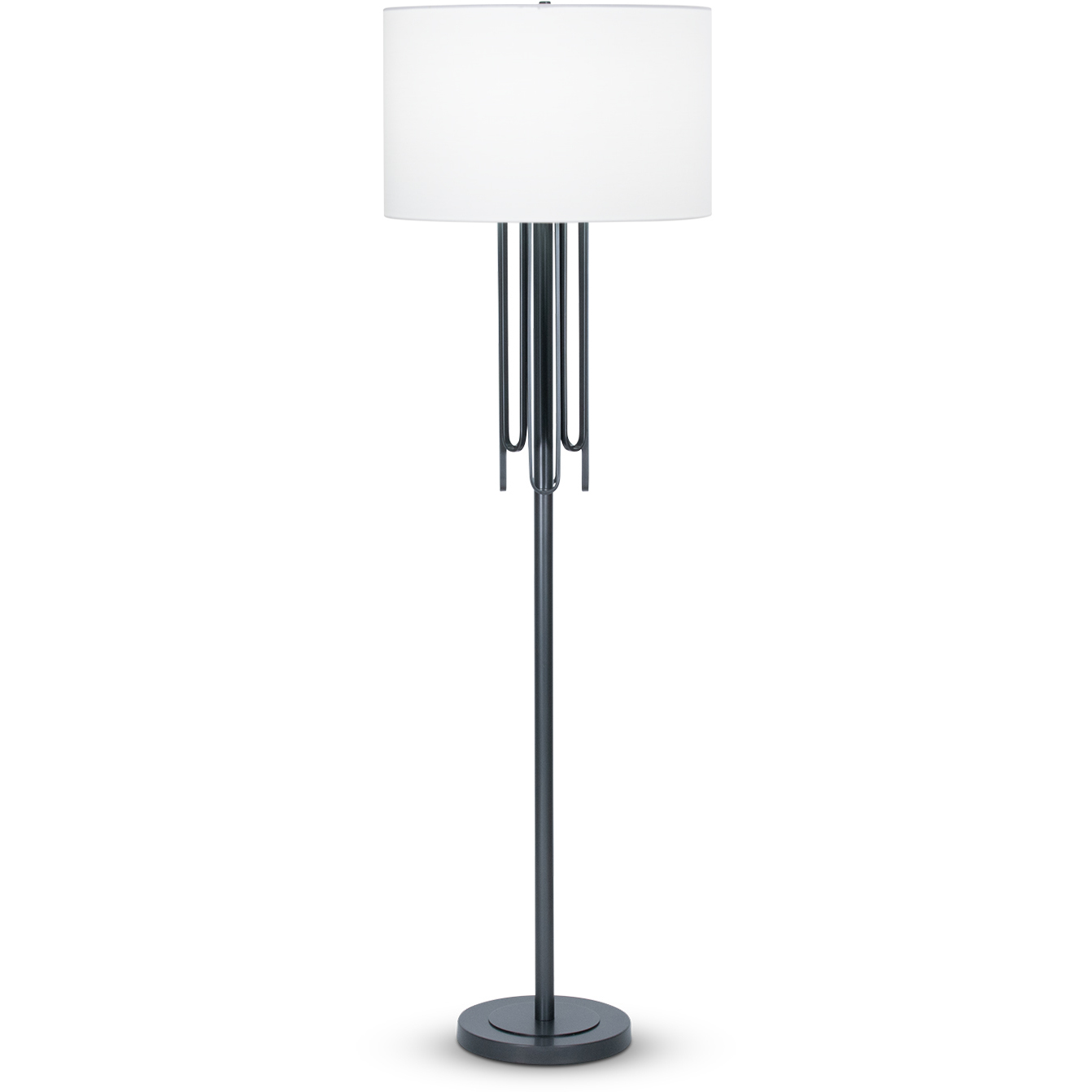 Barclay 63.75 inch 150.00 watt Bronze Floor Lamp Portable Light in Black