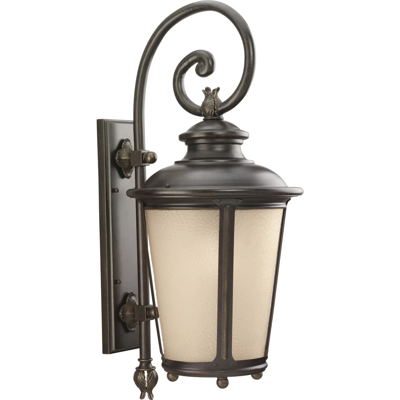Cape May 1 Light 29.75 inch Burled Iron Outdoor Wall Lantern, Extra Large