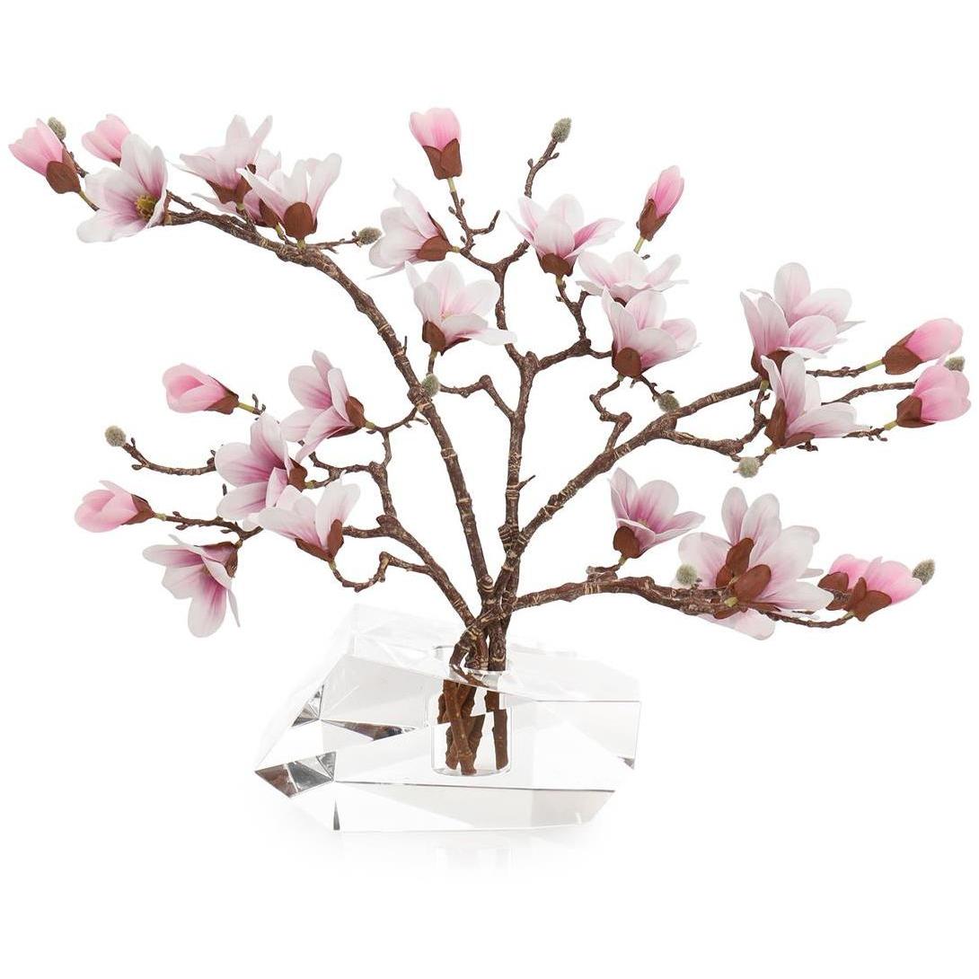 Ice Crystal Magnolias Floral