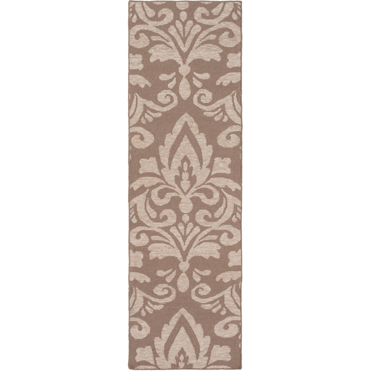 Stallman 72 X 48 inch Taupe, Ivory Rug