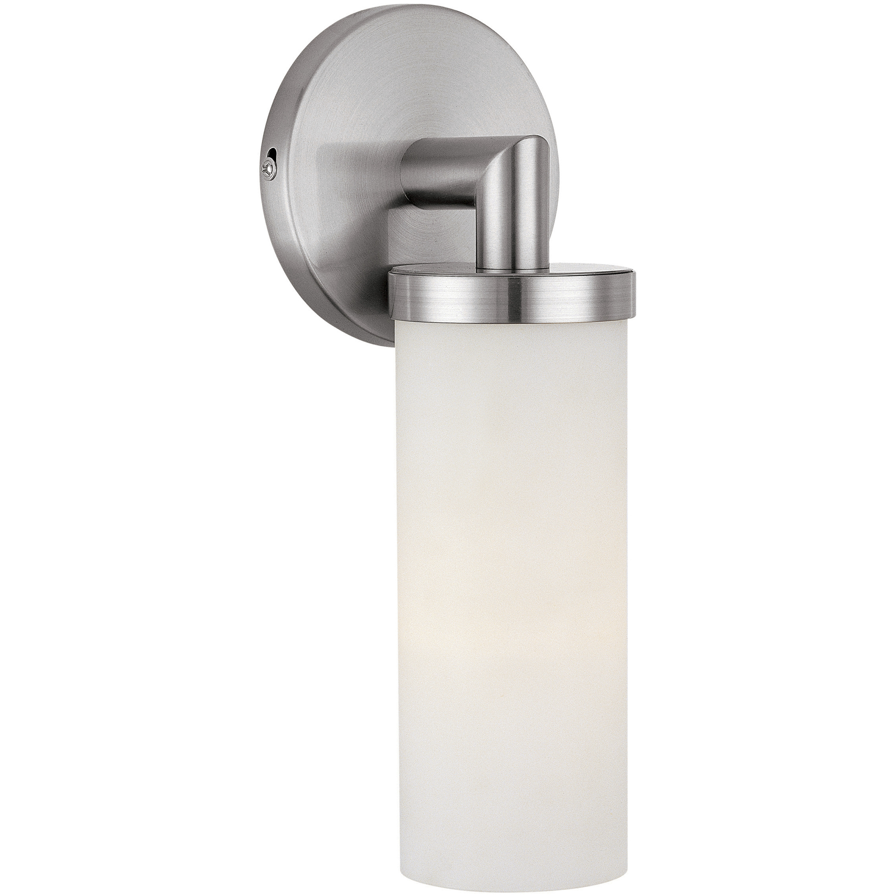 Aqueous 1 Light 4.75 inch Brushed Steel Vanity Light Wall Light