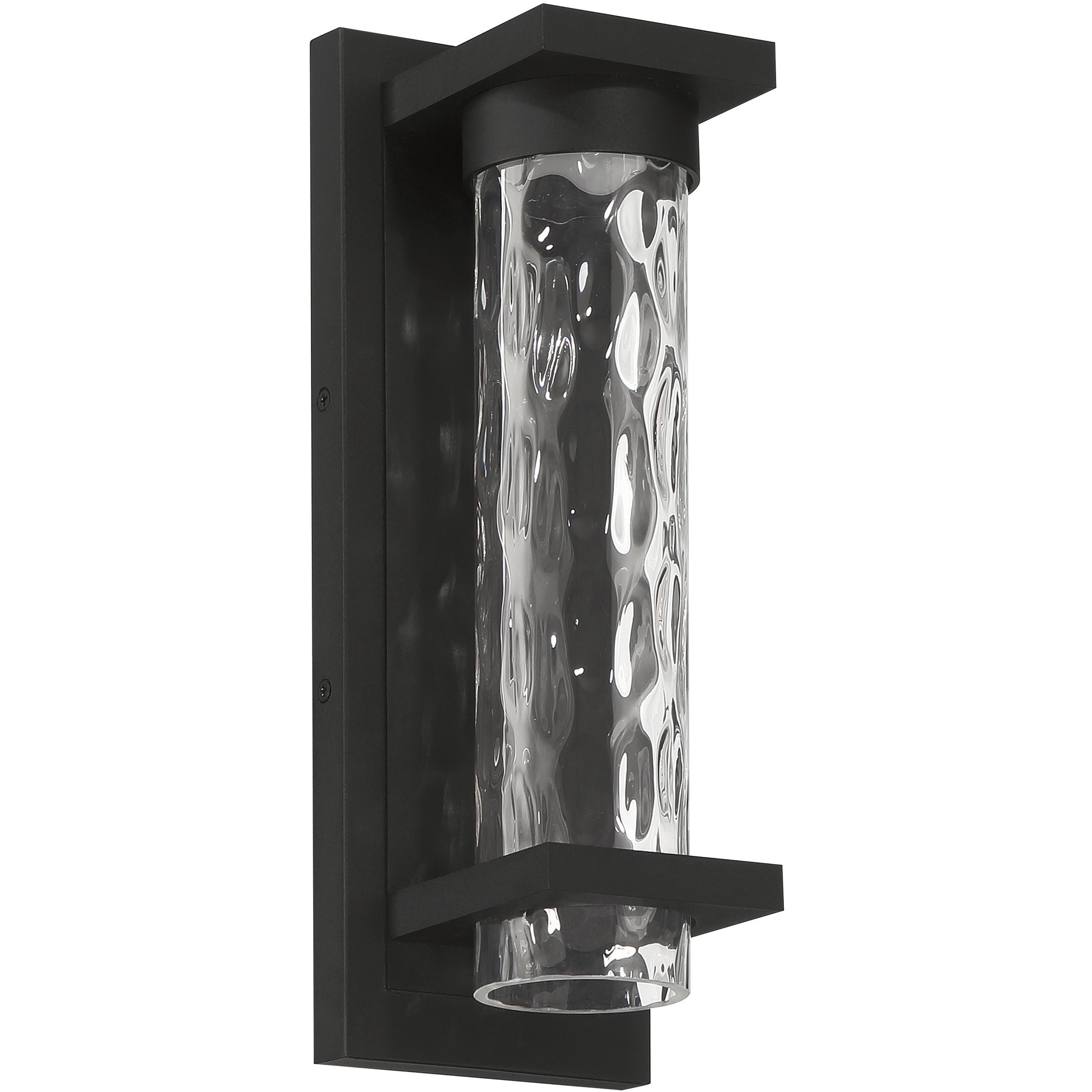 Lionel LED 13.75 inch Textured Black Exterior Wall Sconce