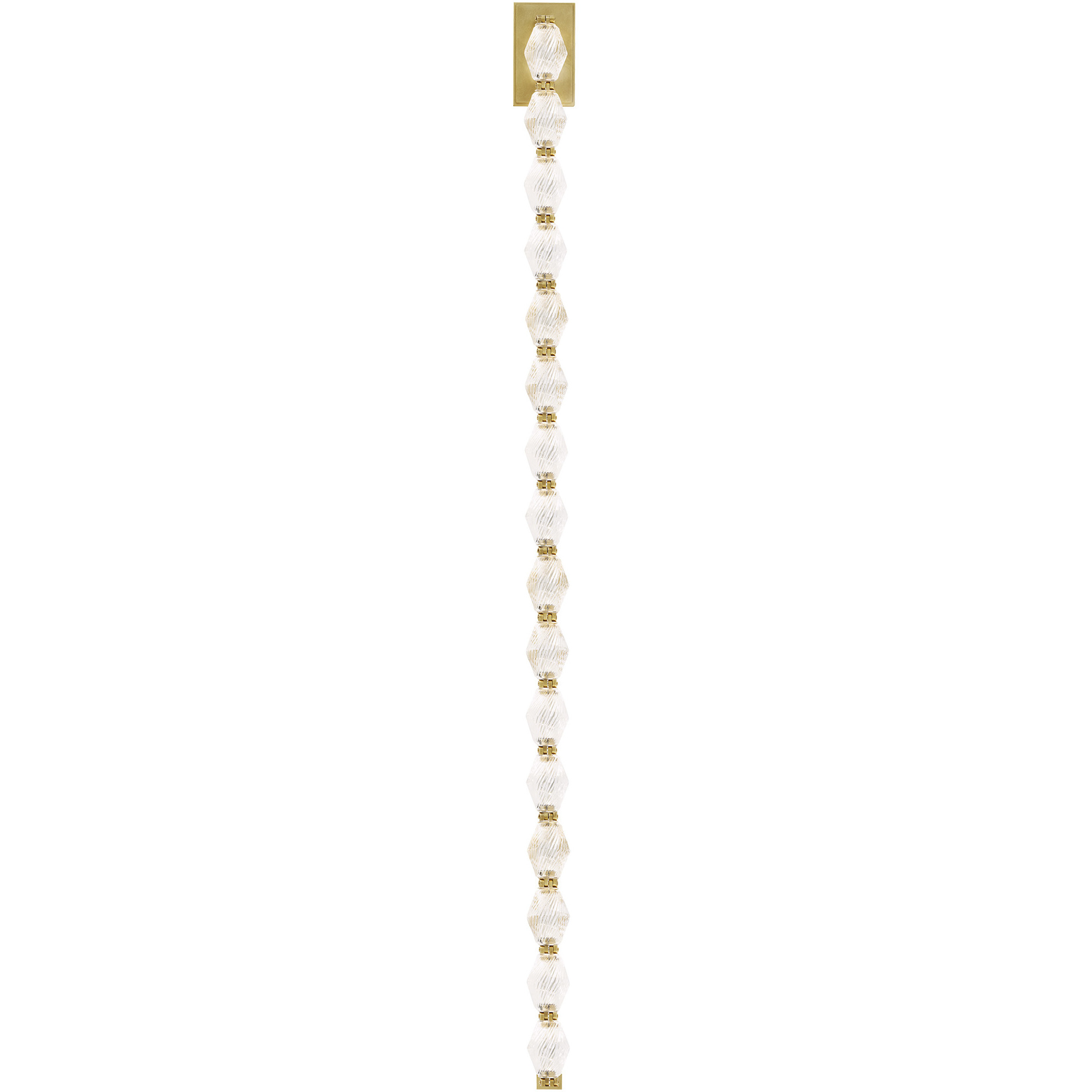 Sean Lavin Collier LED Natural Brass ADA Wall Sconce Wall Light, Integrated LED