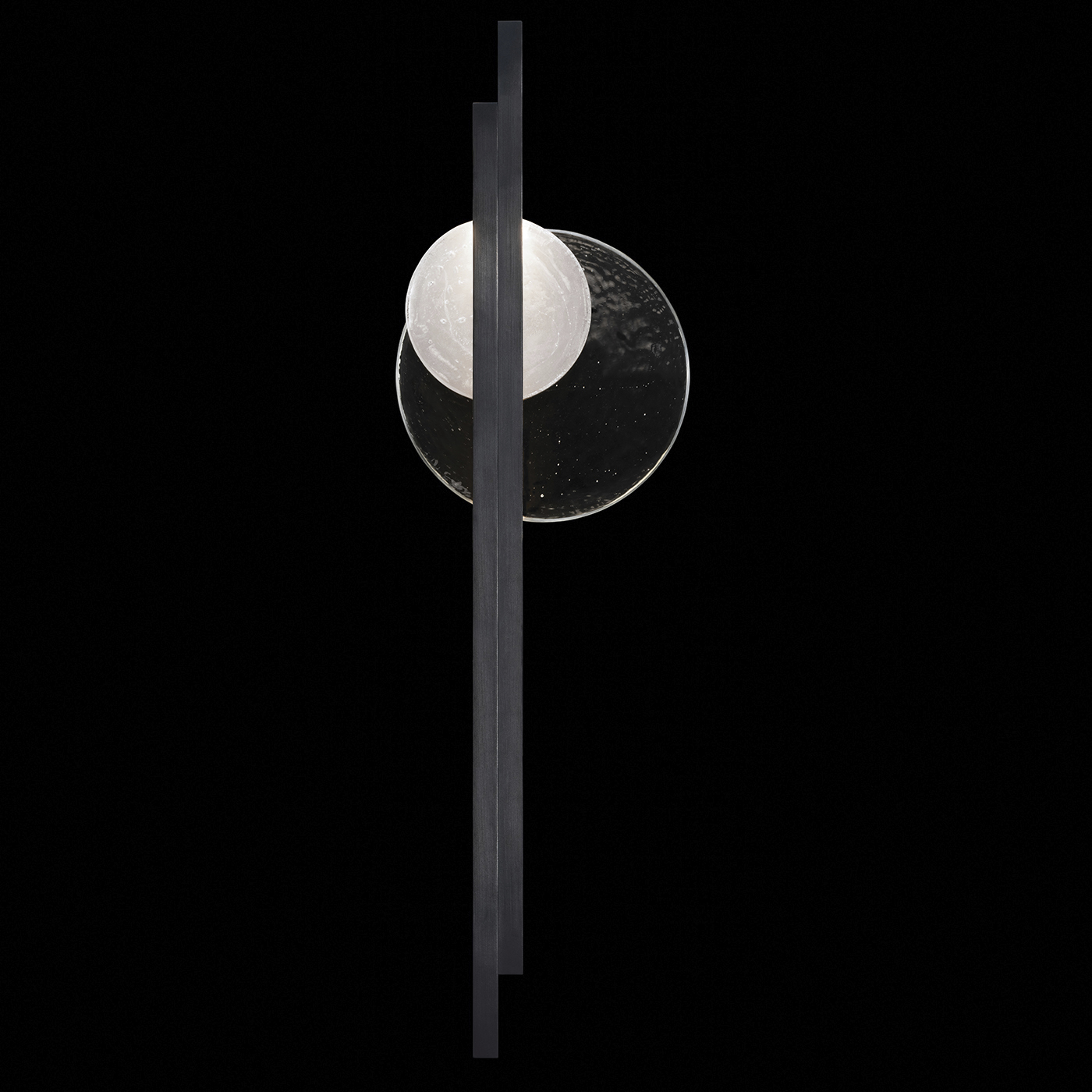 Selene 2 Light 12.75 inch Black ADA Sconce Wall Light