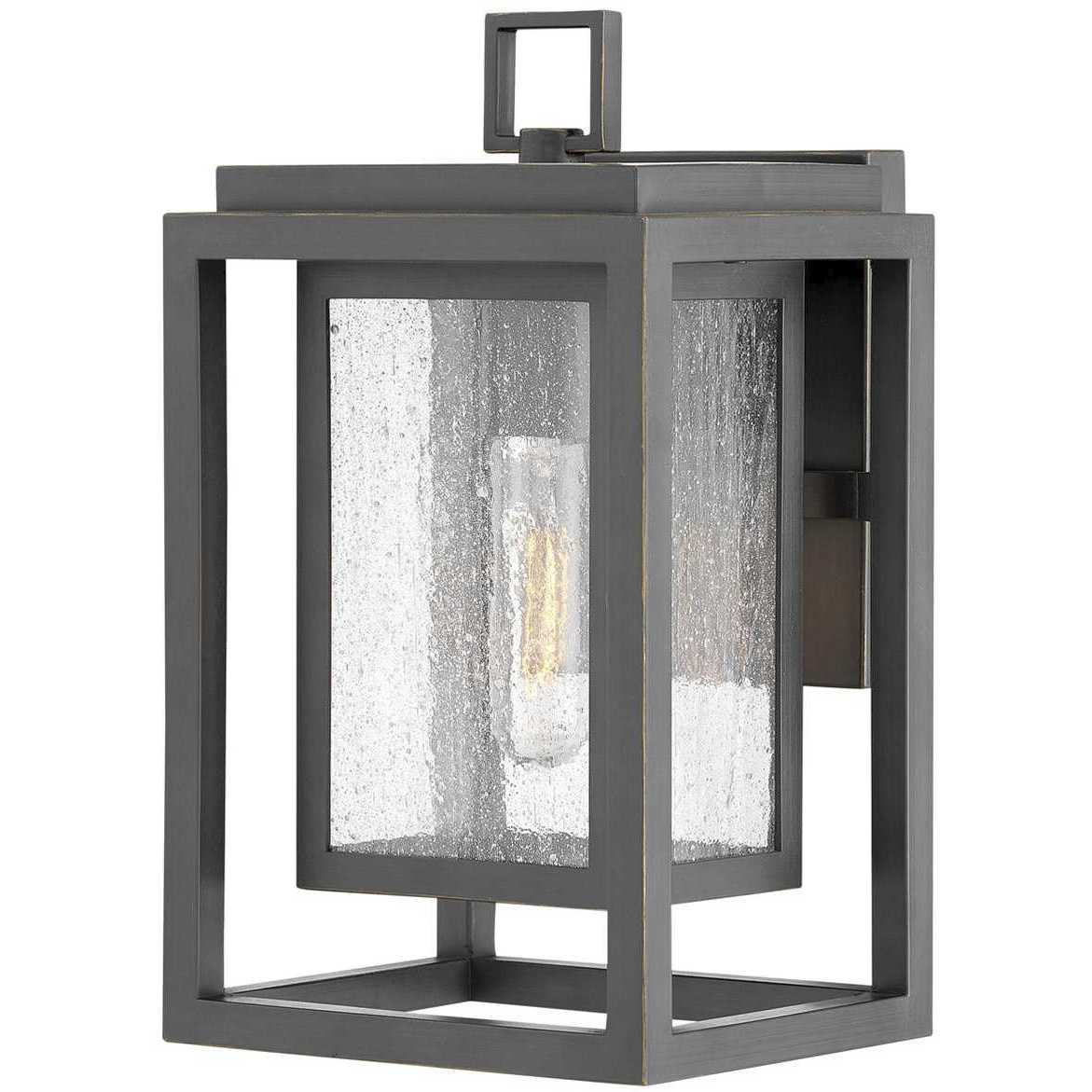 Coastal Elements Republic Outdoor Wall Mount Lantern in Oil Rubbed Bronze, Non-LED, Estate Series