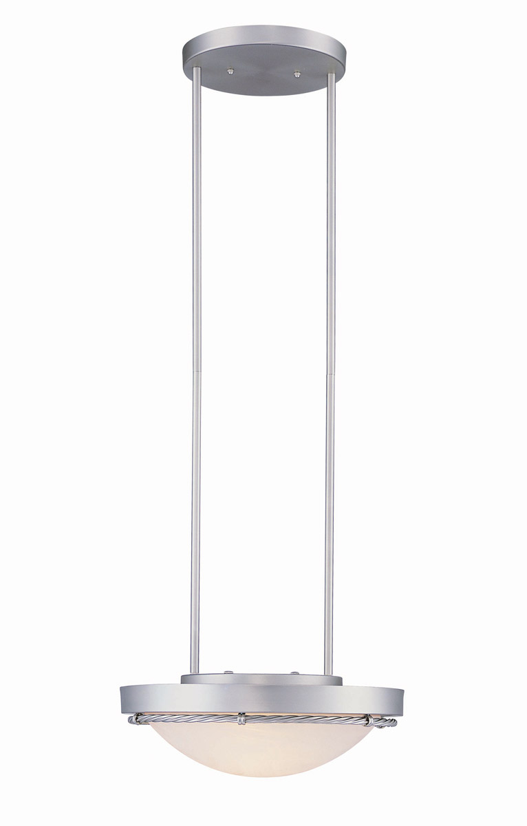 Easton 3 Light 15 inch Satin Steel Pendant Ceiling Light