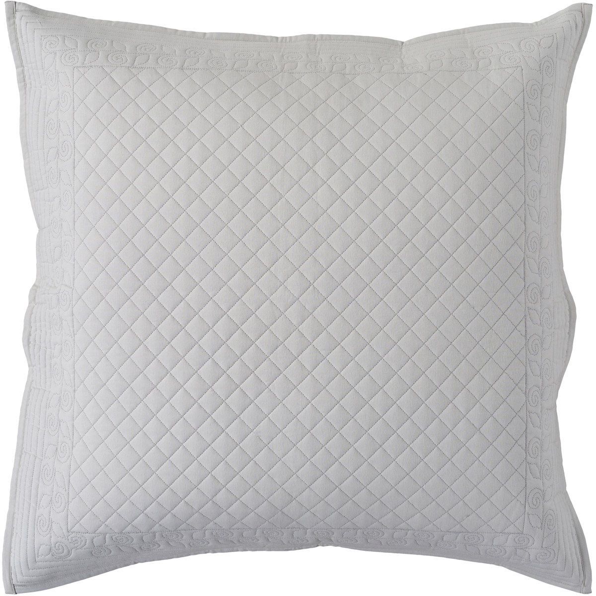 Kiley 36 X 20 inch Silver Gray King Sham