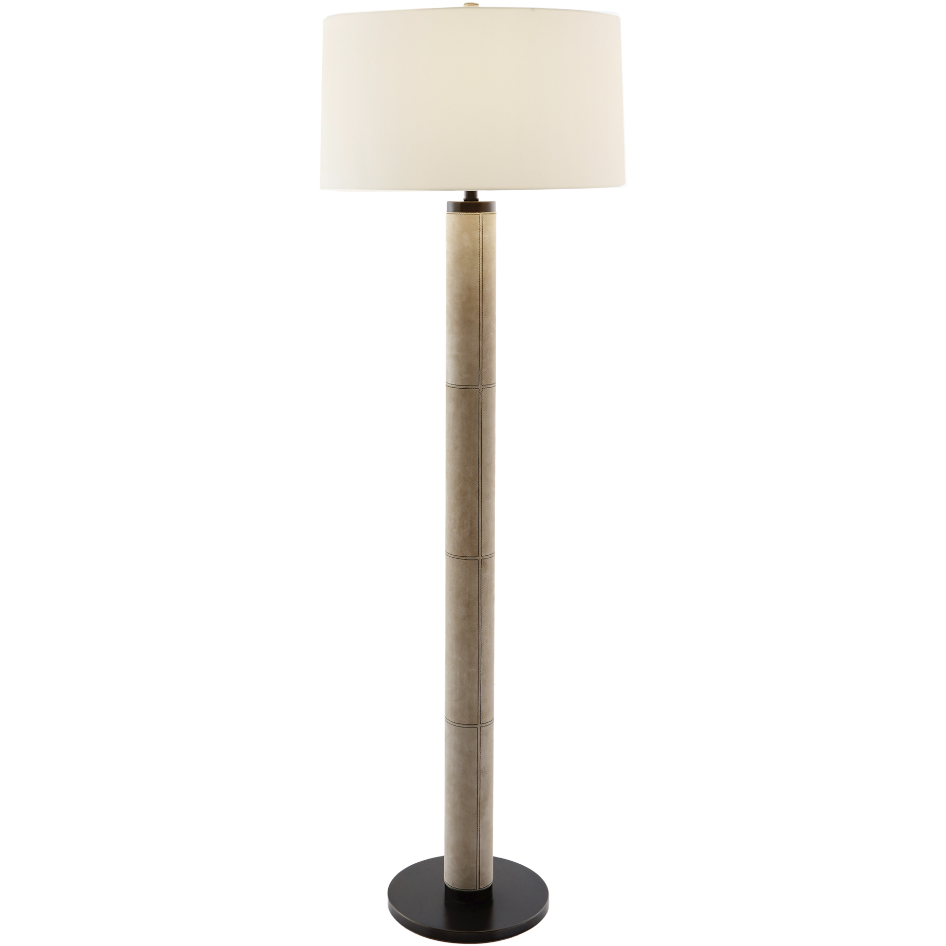 Russel 67 inch 150 watt Bone Floor Lamp Portable Light