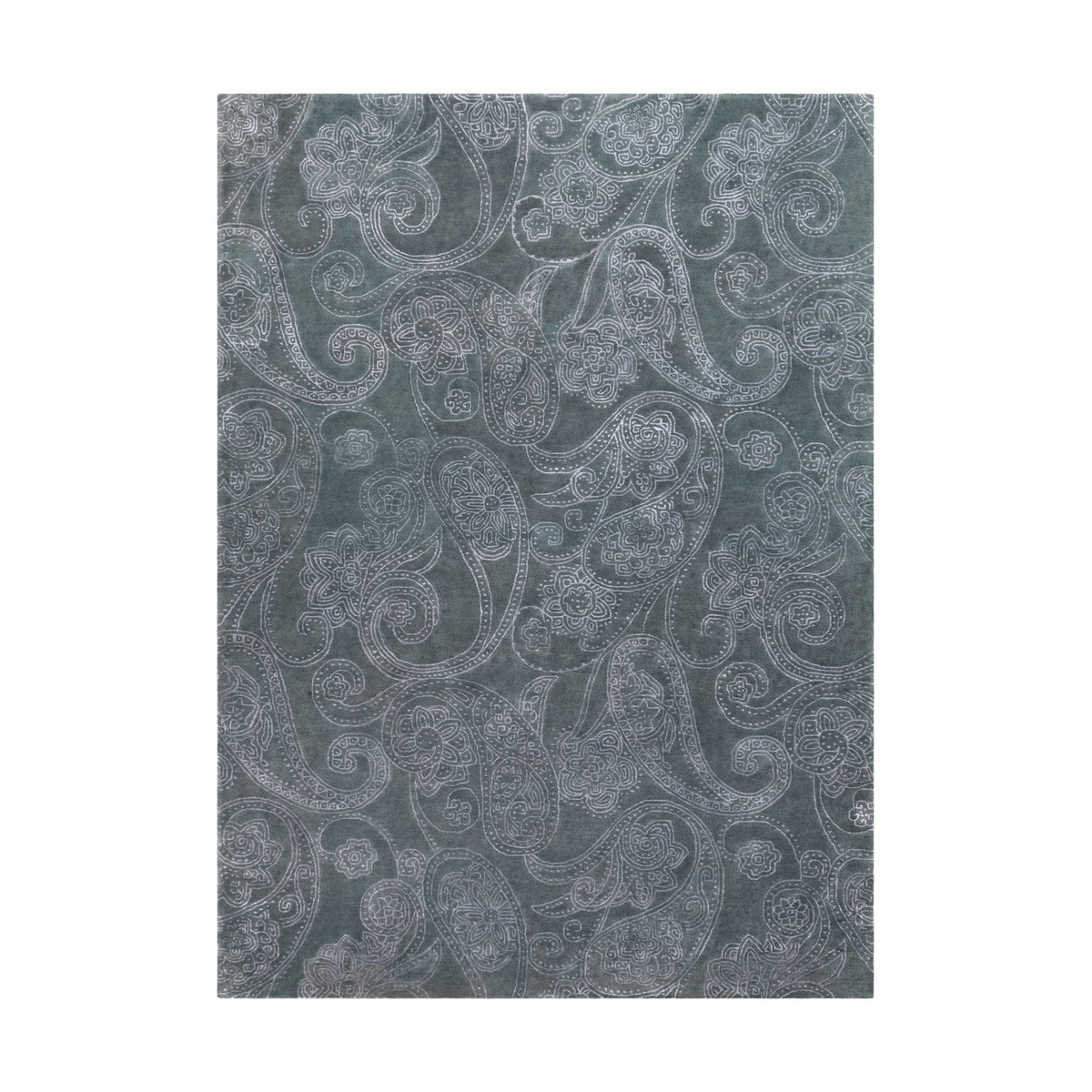 Modern Classics 132 X 96 inch Gray and Neutral Area Rug, Wool and Viscose