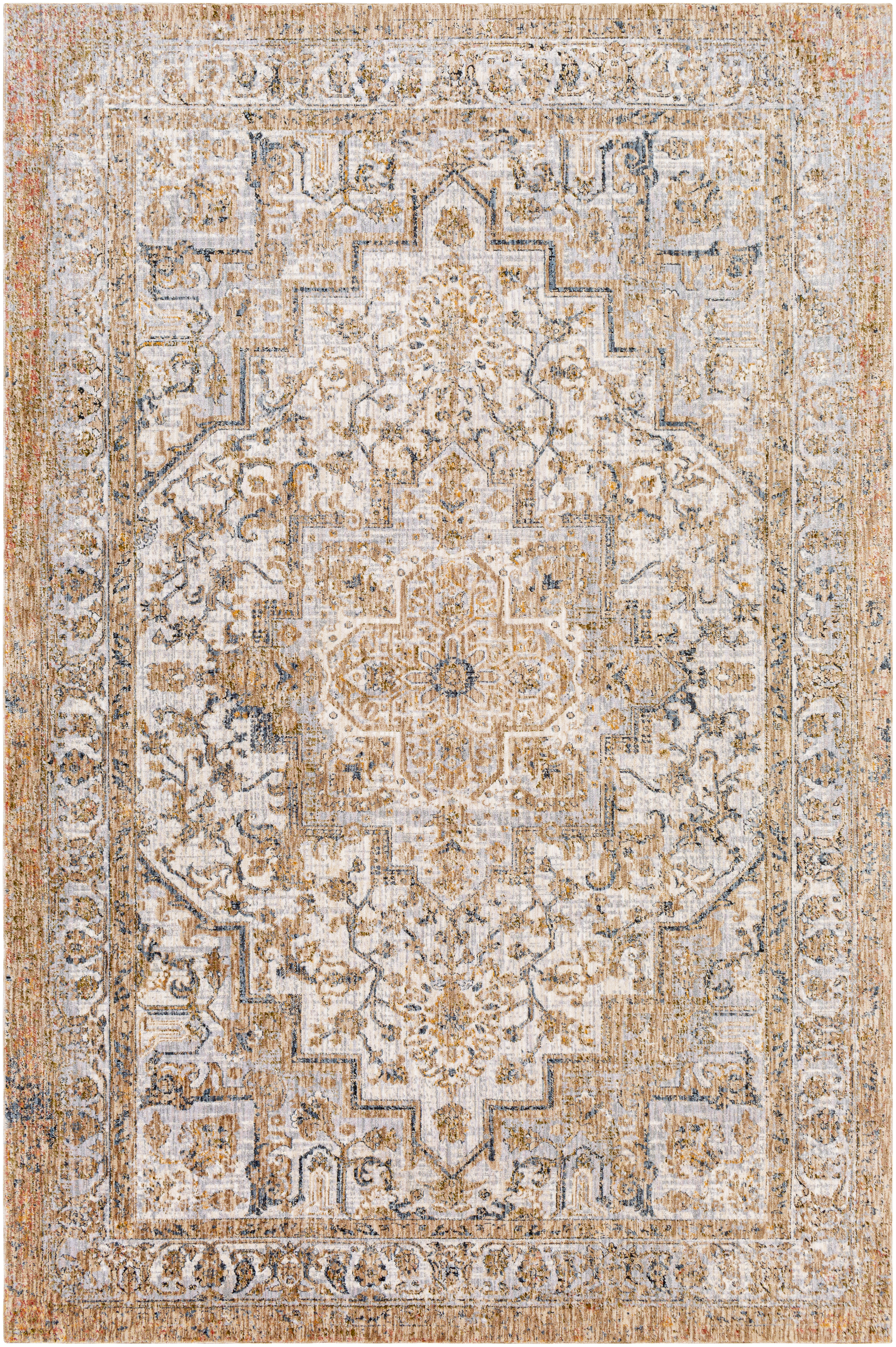 Merit 87 X 63 inch Light Grey Rug, Rectangle