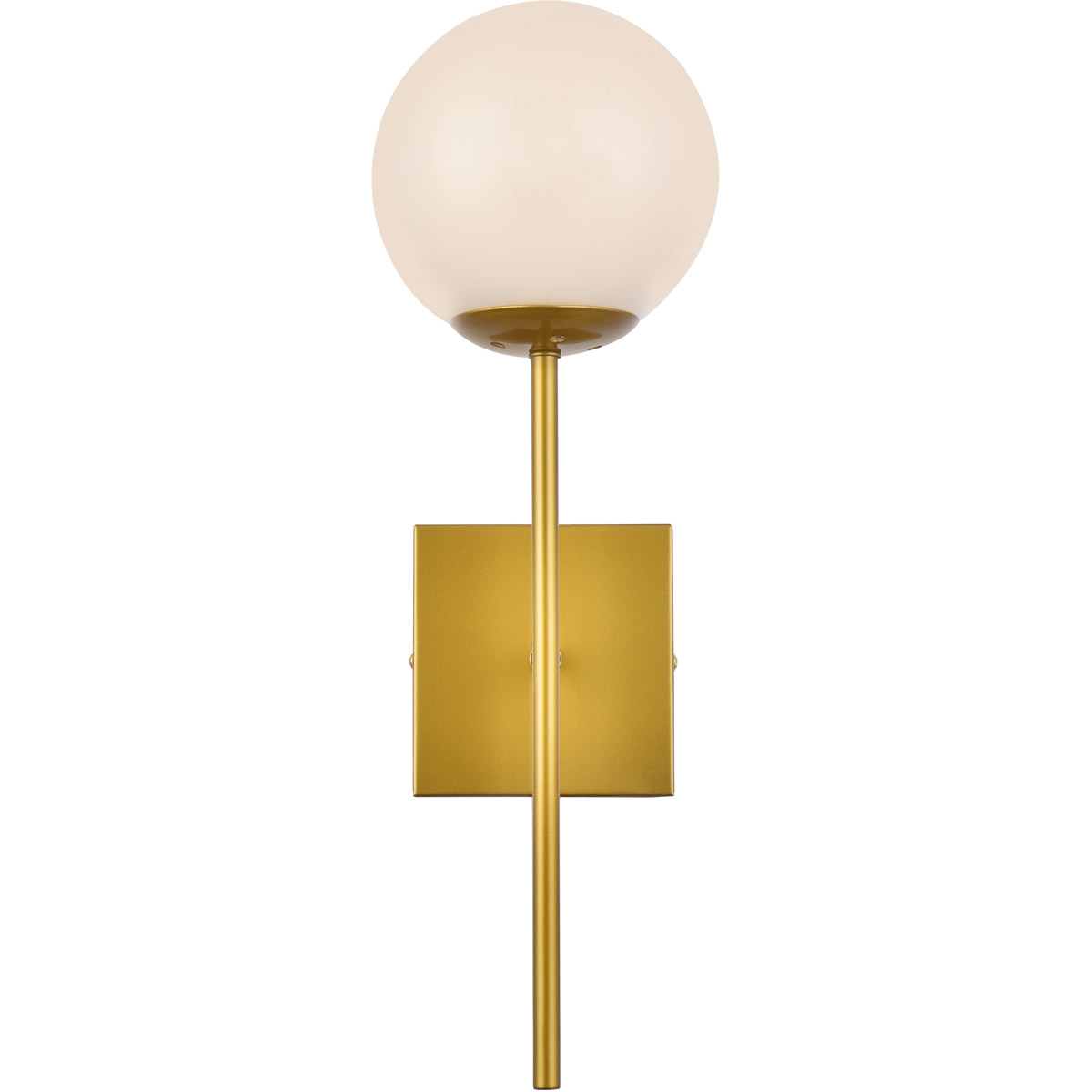 Neri 1 Light 6.7 inch Brass Bath Sconce Wall Light