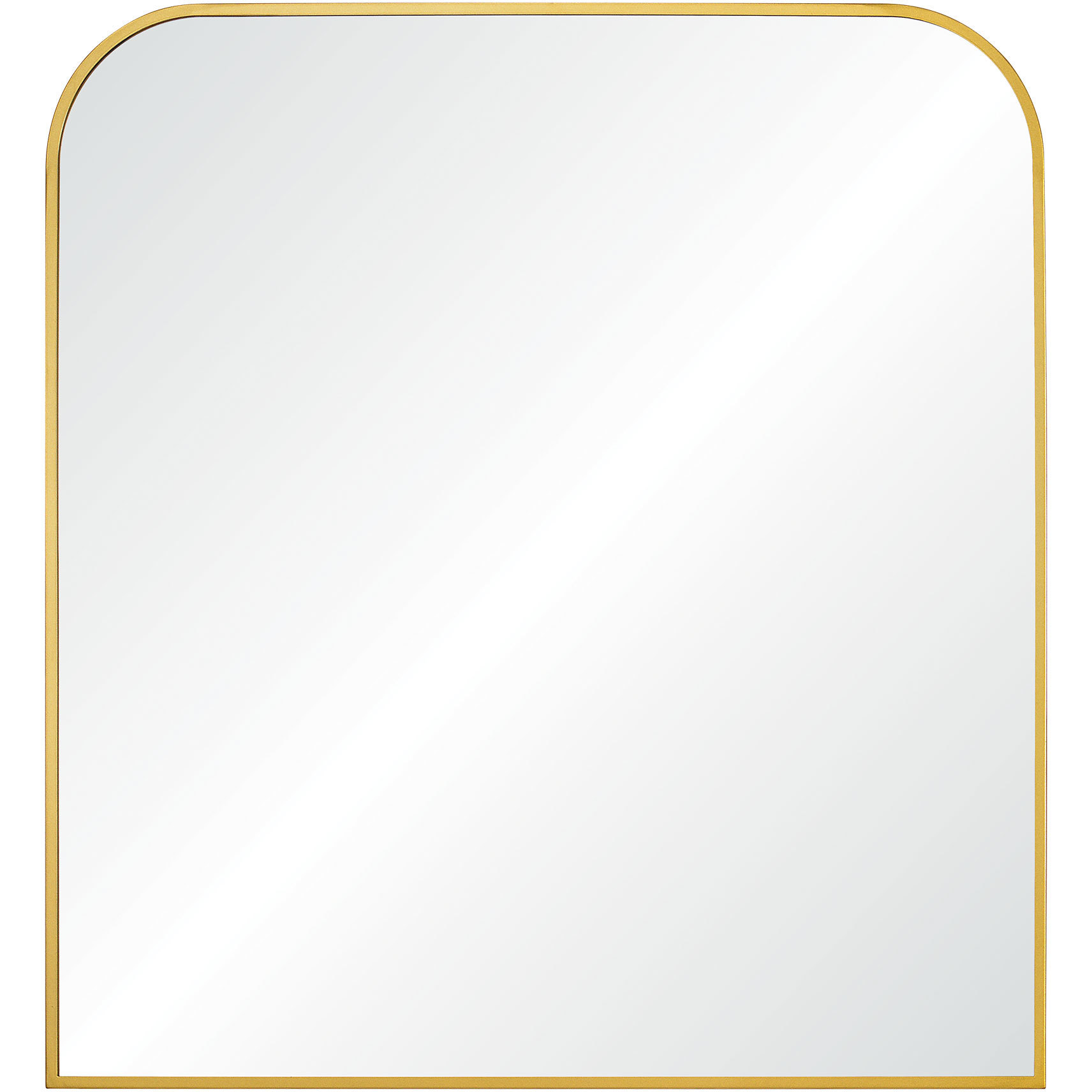 Nadia 40 X 38 inch Gold Mirror