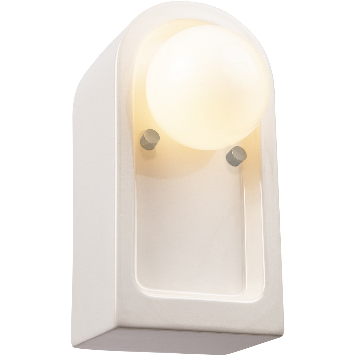 Ambiance Collection 1 Light 4.75 inch Gloss White Wall Sconce Wall Light