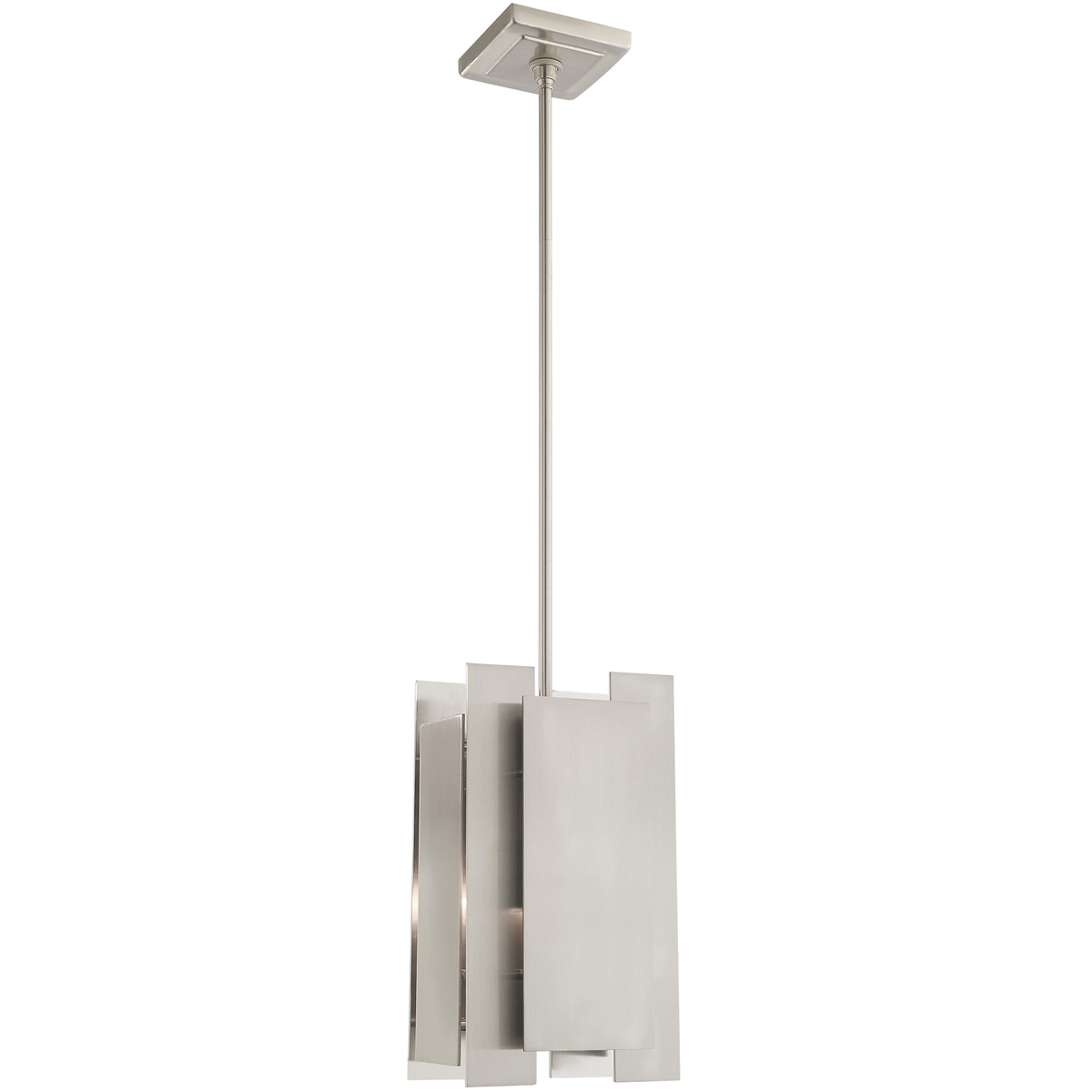 Varick 1 Light 7 inch Brushed Nickel Single Pendant Ceiling Light