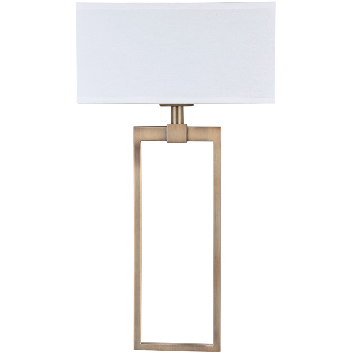Lynden 2 Light 15 inch Aged Brass Sconce Wall Light