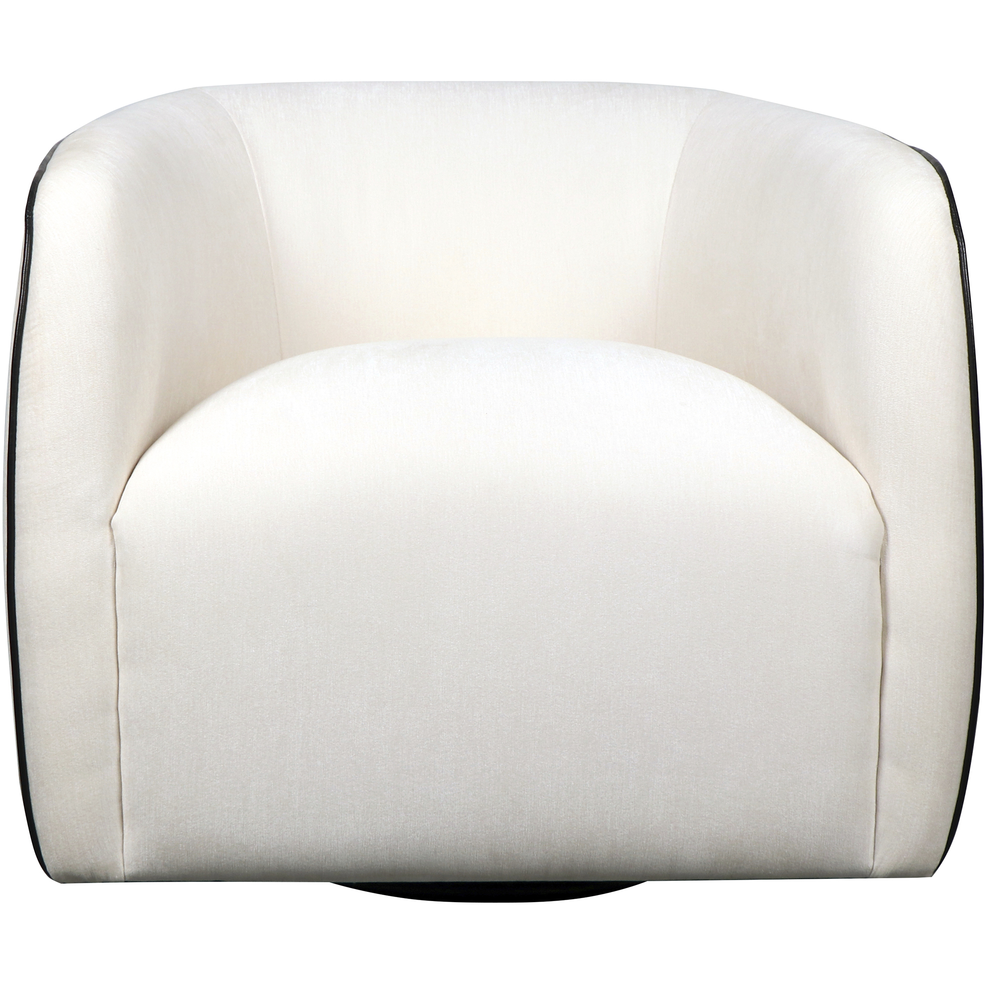 Colsum Cream and Black Accent Chair