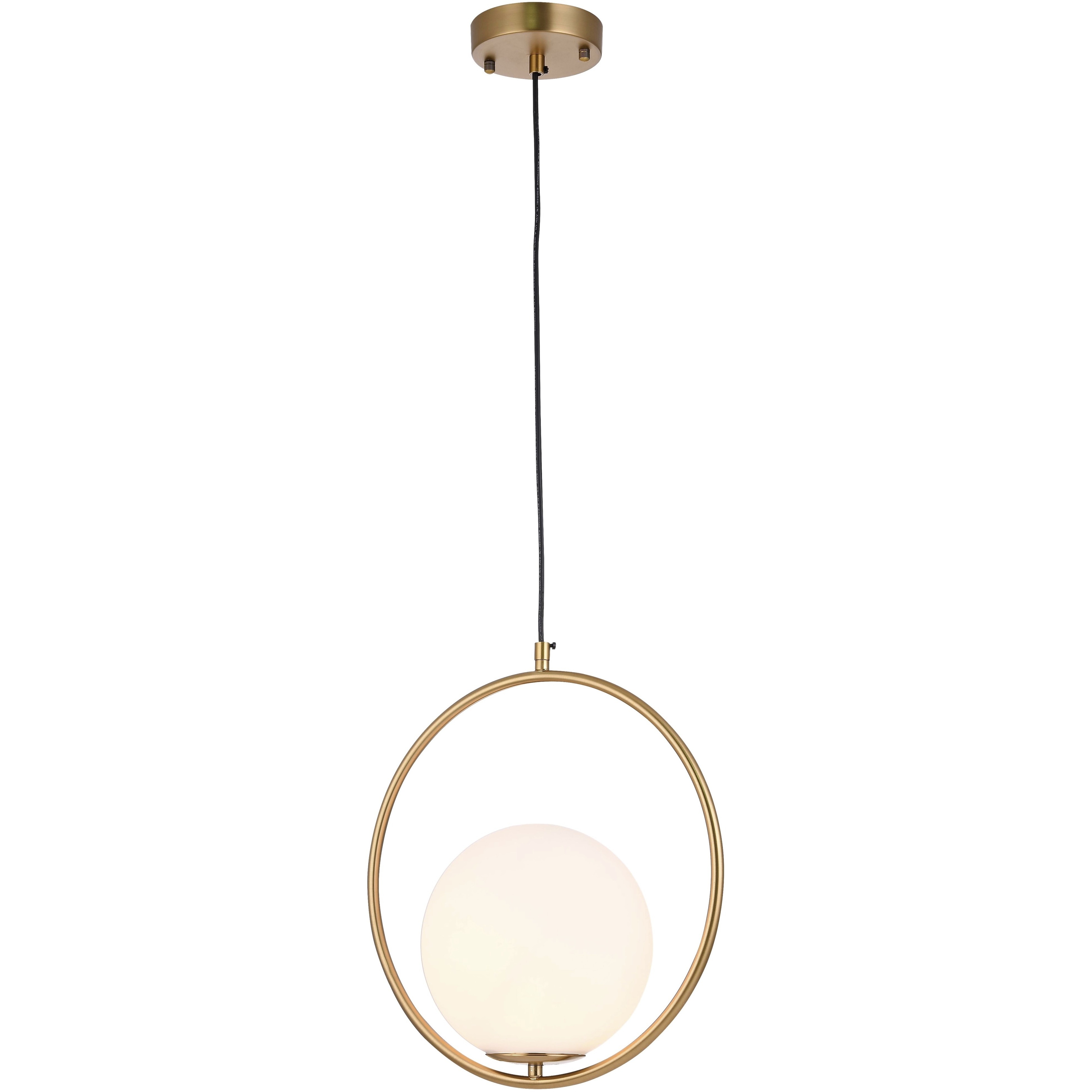 Canada 1 Light 7.8 inch Gold Pendant Ceiling Light