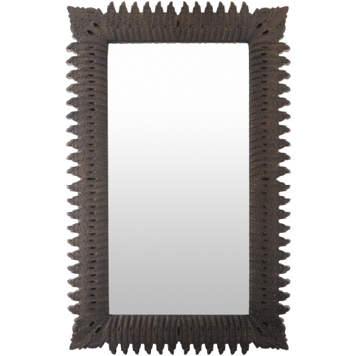 Cassian 51.5 X 32 inch Textured Wall Mirror