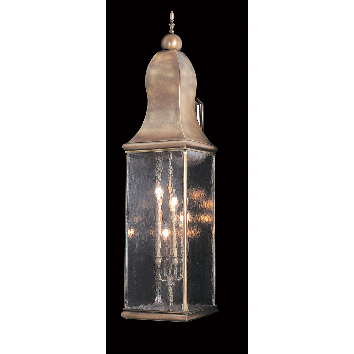 Marquis 4 Light 43 inch Mahogany Bronze Exterior Wall Mount