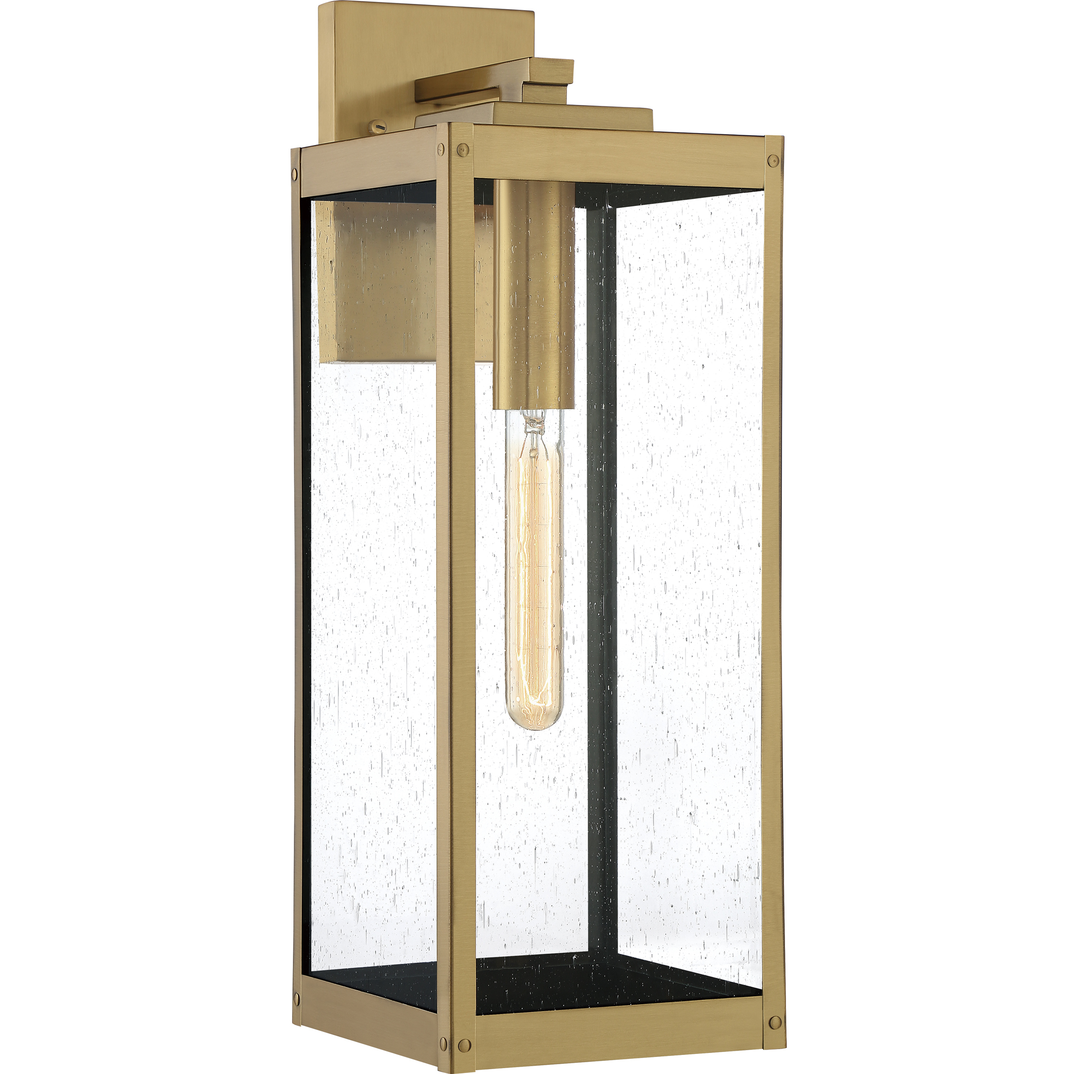 Westover 1 Light 20 inch Antique Brass Outdoor Wall Lantern