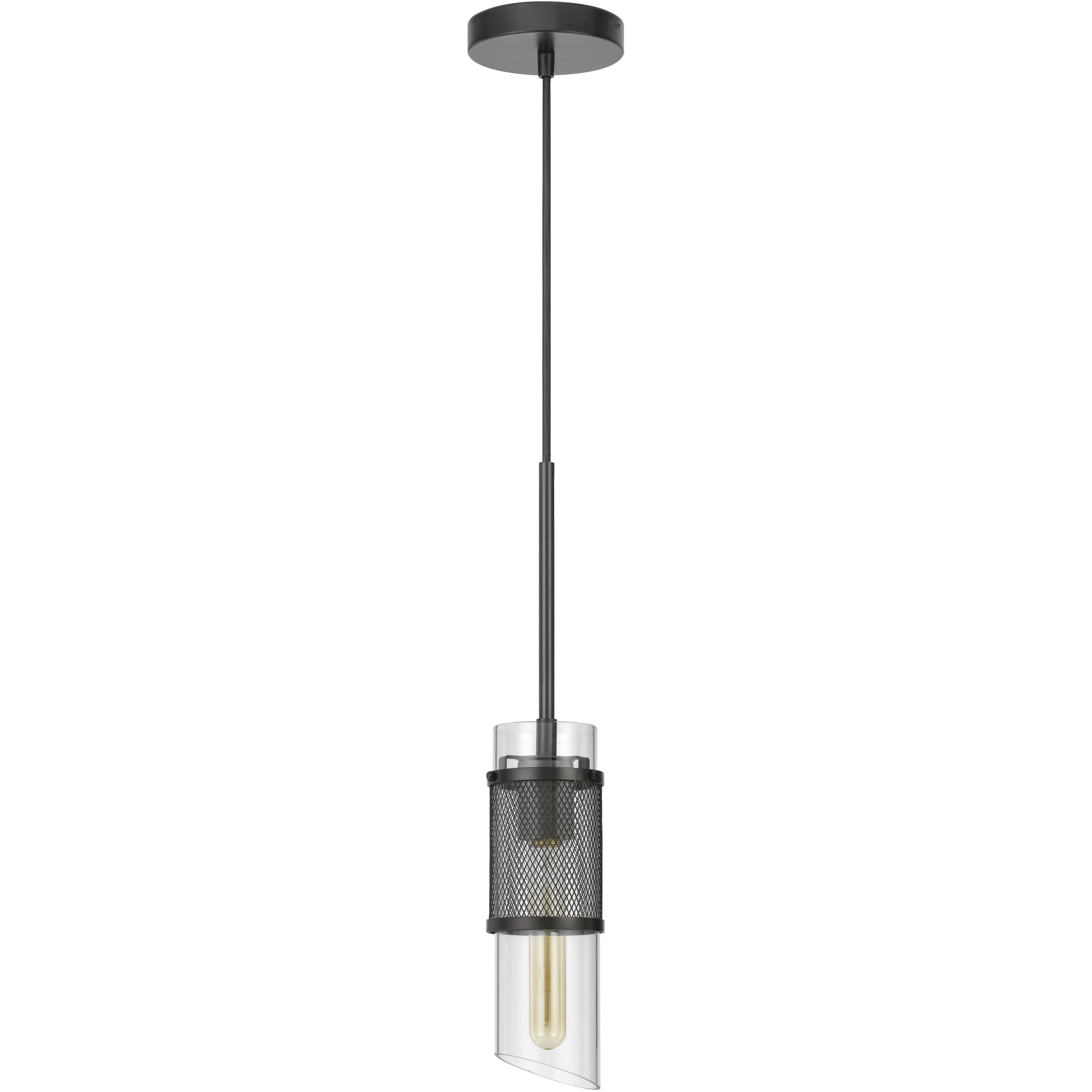 Savona 1 Light 4.75 inch Black Mini Pendant Ceiling Light