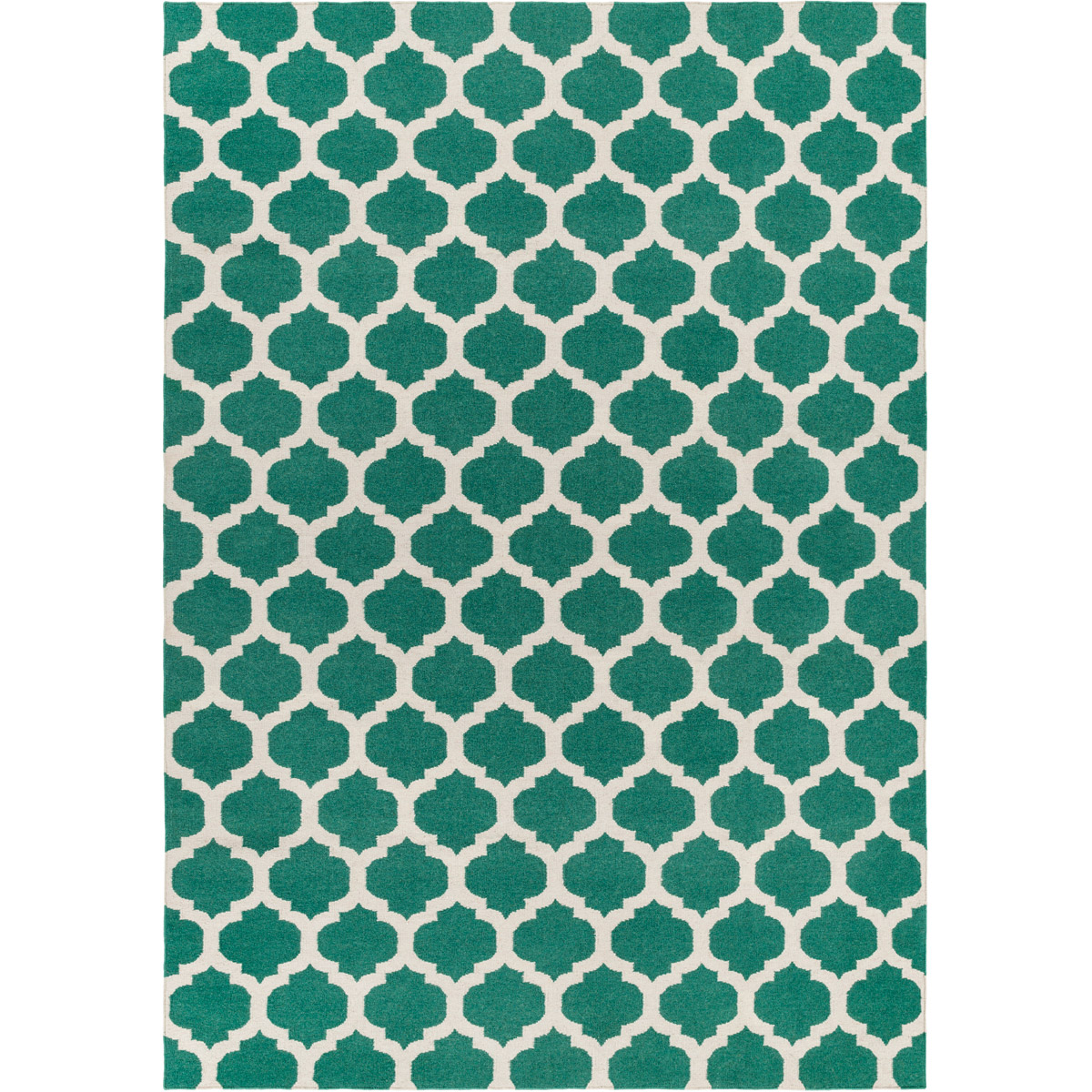 Frontier 132 X 96 inch Emerald, Khaki Rug