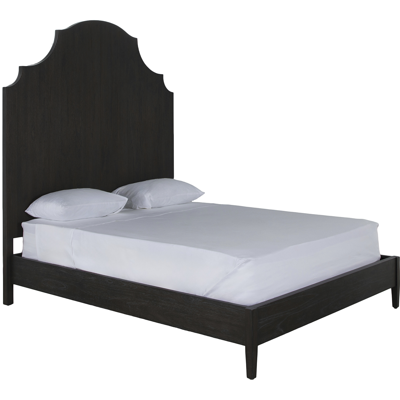 Princeton Cerused Forest Black Bed