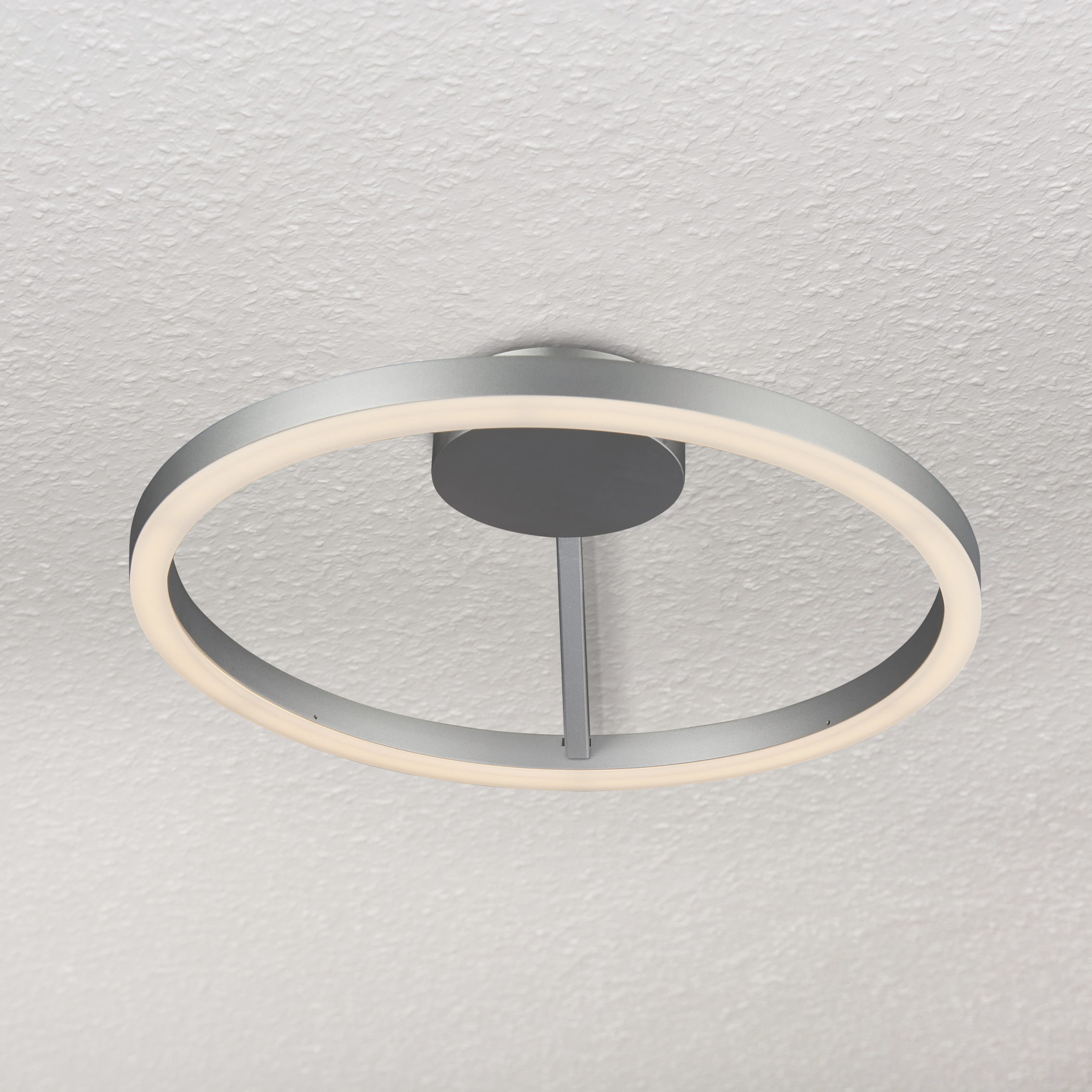 Zuben 19.75 inch Silver Semi-Flush Ceiling Light