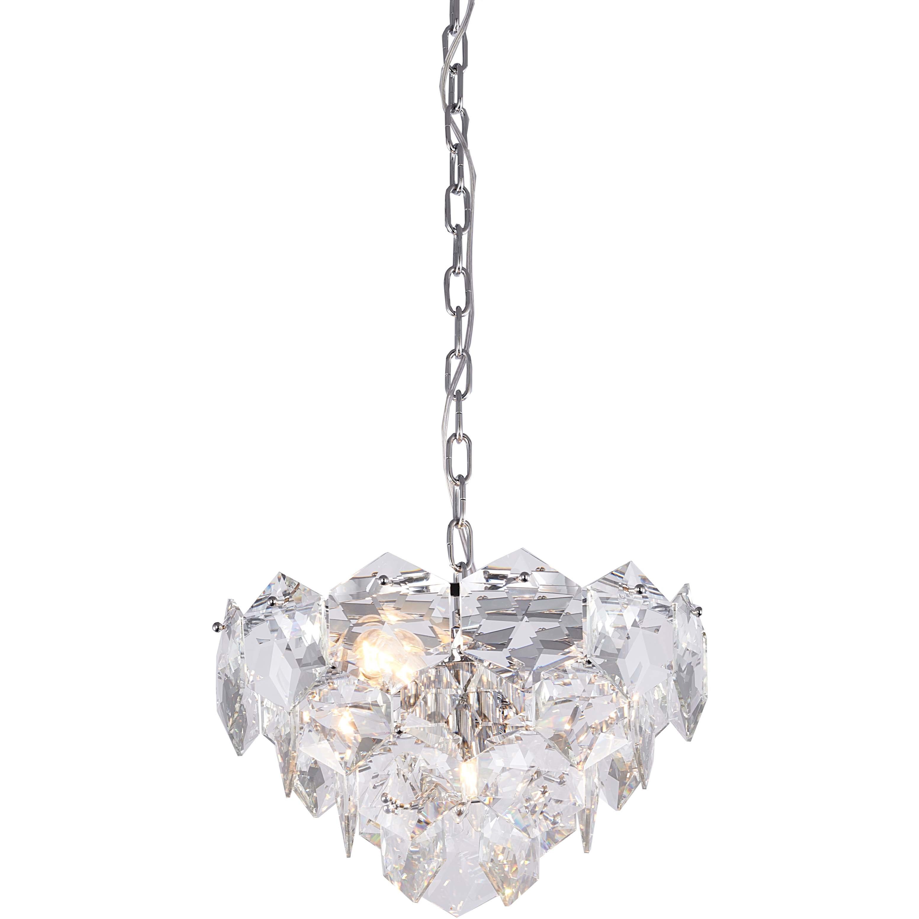 Canada 8 Light 16 inch Chrome Chandelier Ceiling Light