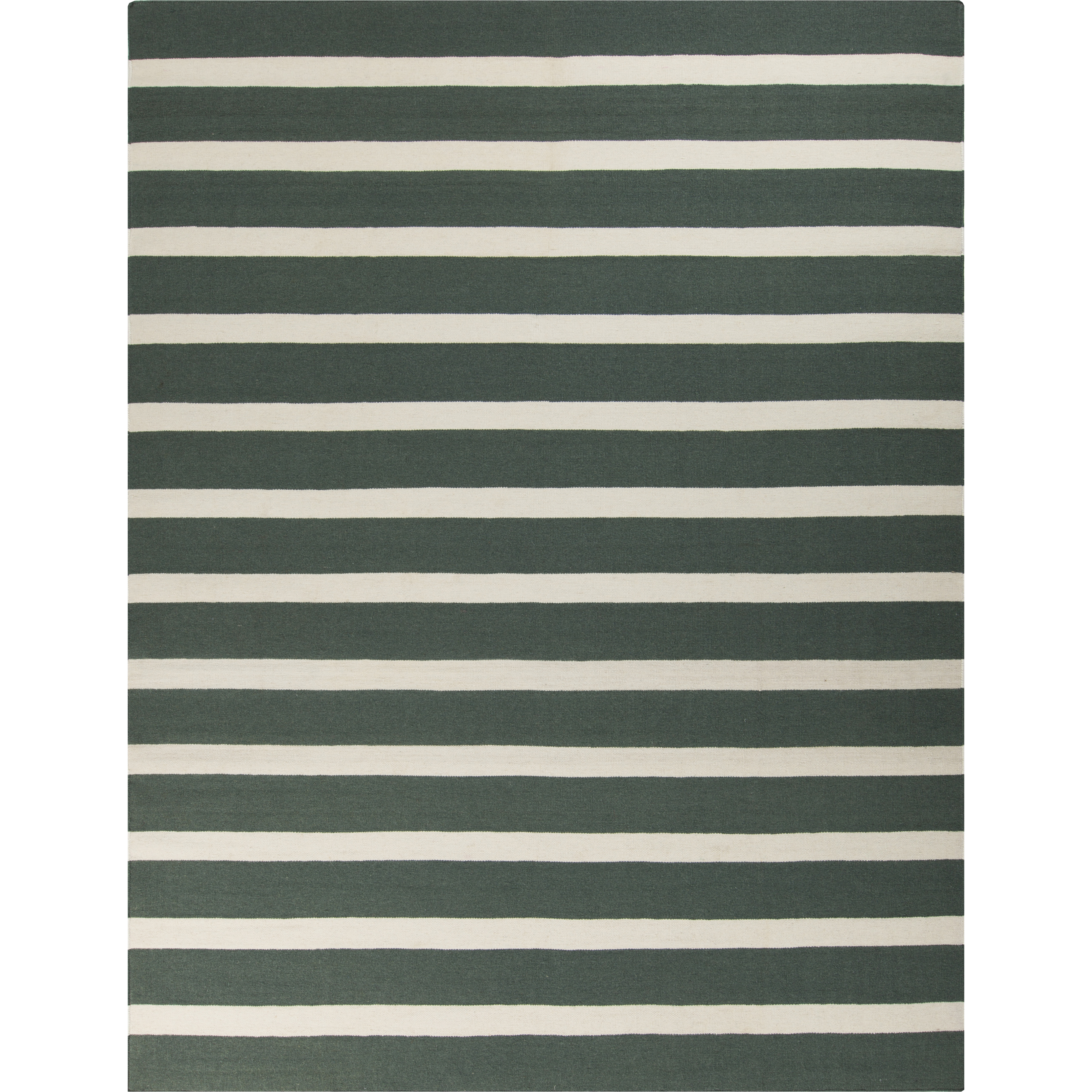 Frontier 132 X 96 inch Dark Green, Khaki Rug