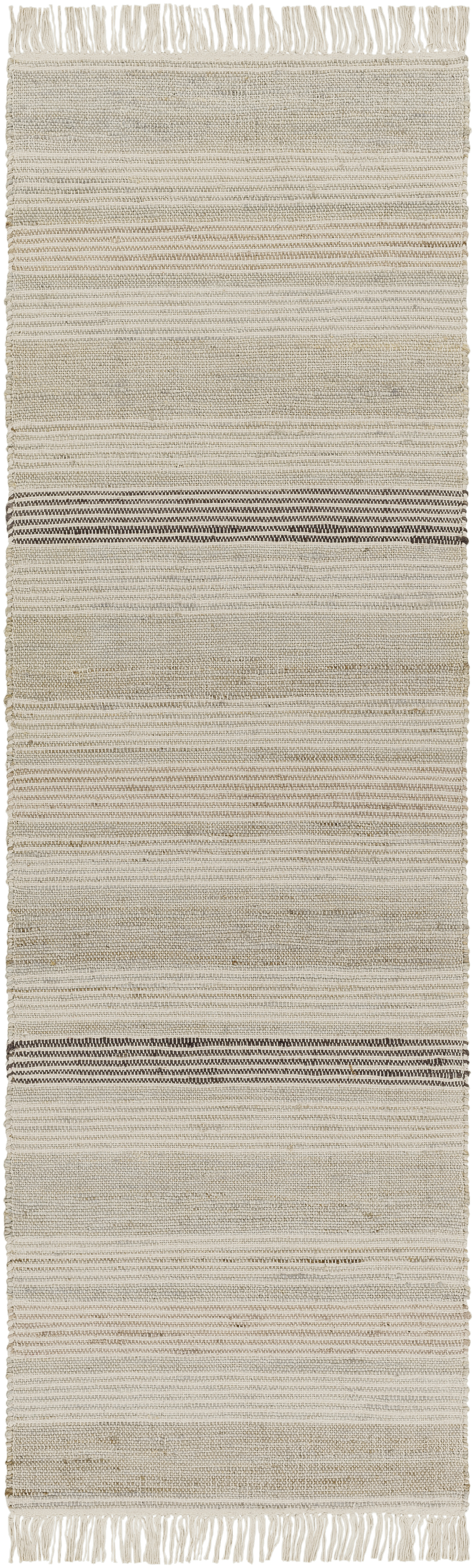 Trabzon 96 X 30 inch Taupe Rug, Runner